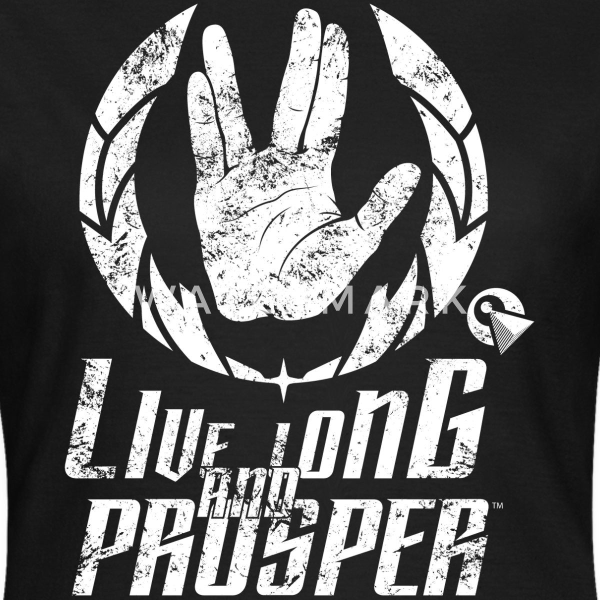 T-Shirt Star Trek Discovery LLAP Vulkanier Frauen T-Shirt