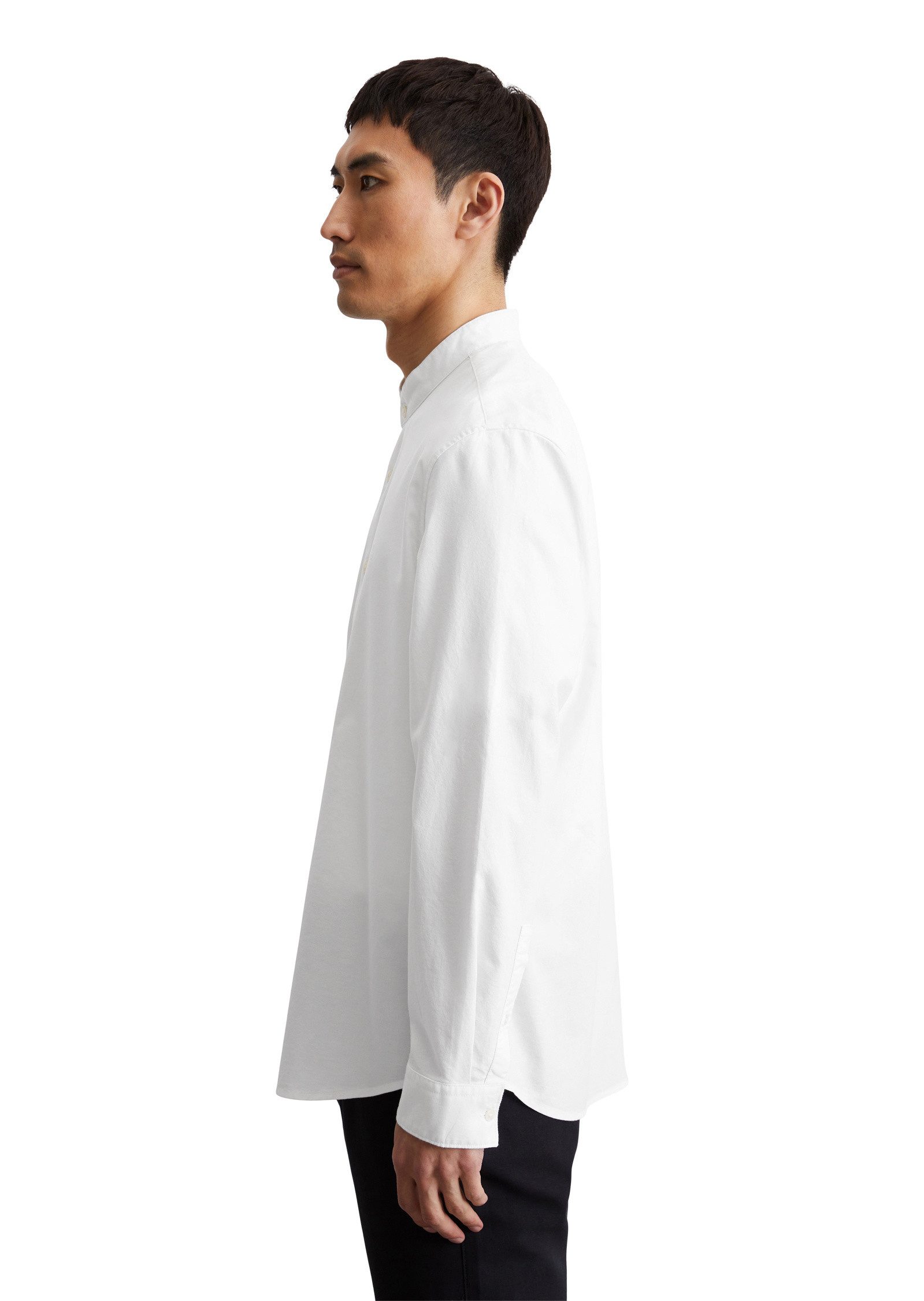 Marc O'Polo Langarmhemd mit Stehkragen günstig online kaufen