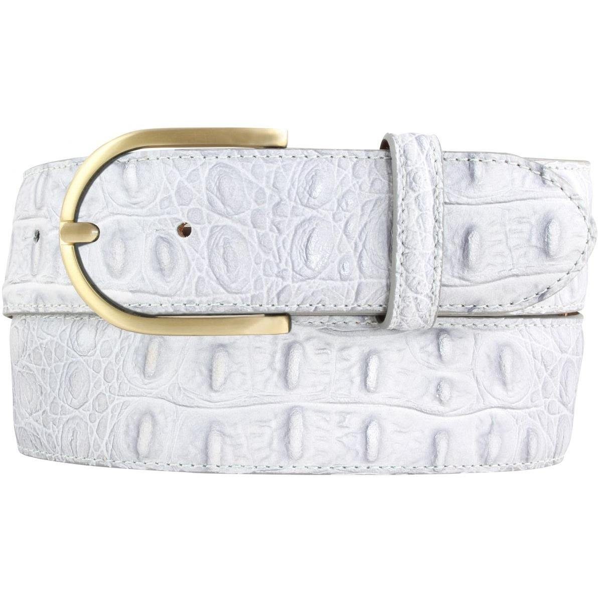 BELTINGER Ledergürtel Damen-Gürtel mit goldener Gürtelschnalle günstig online kaufen