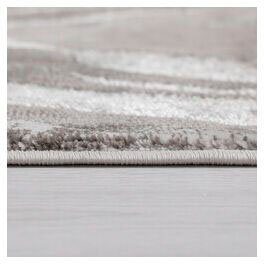 Läufer Marbled, FLAIR Marmor-Design, Höhe: Teppichläufer mm, dezenter rechteckig, mehrfarbig, 12 silberfarben modernes Glanz, RUGS
