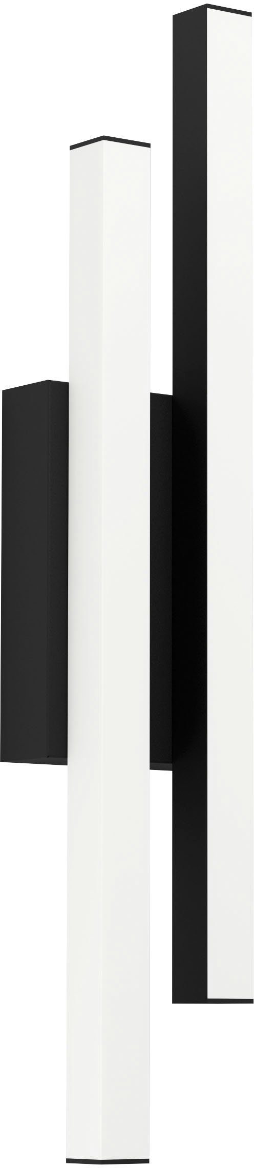 Deckenleuchte SERRICELLA, - schwarz Deckenleuchte integriert, in fest Warmweiß, - aus LED verzinkt Stahl EGLO 4,5W Warmweiß