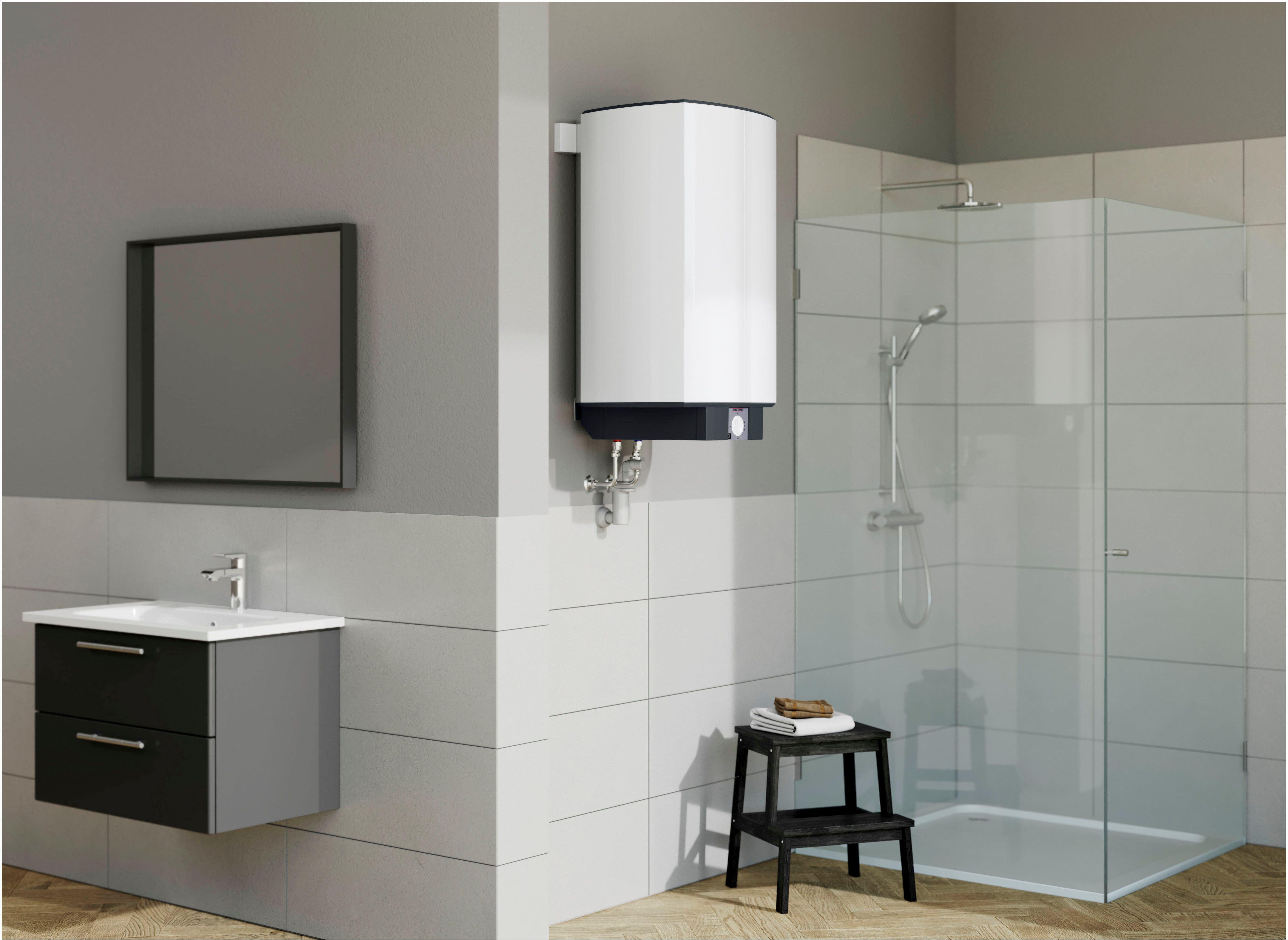 STIEBEL ELTRON Wandspeicher HFA-Z 80, (max. 82°C), 80 l, druckfest, energiesparend, Schnellaufheizung