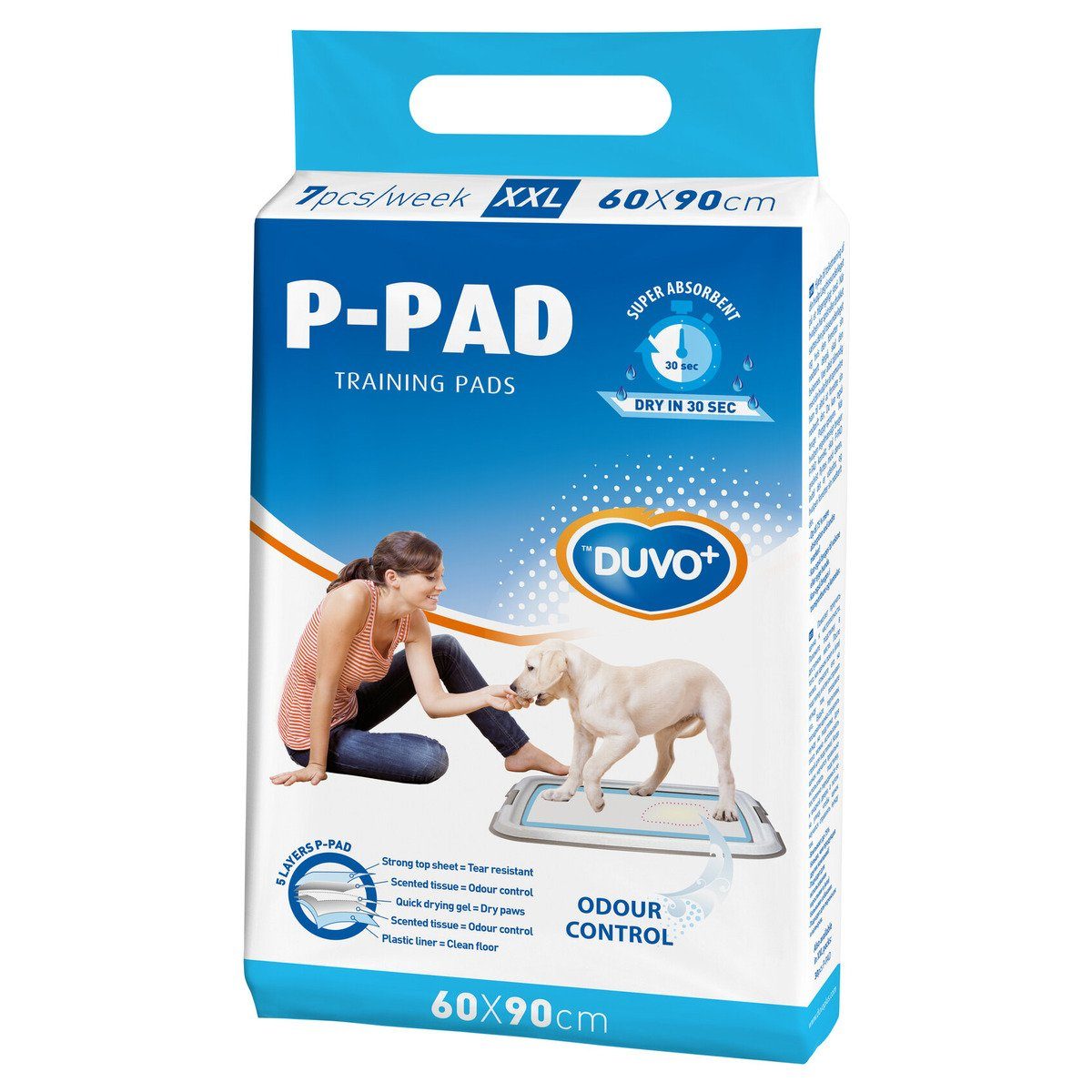 Hundetoilette Welpenunterlagen P-Pad XX-Large