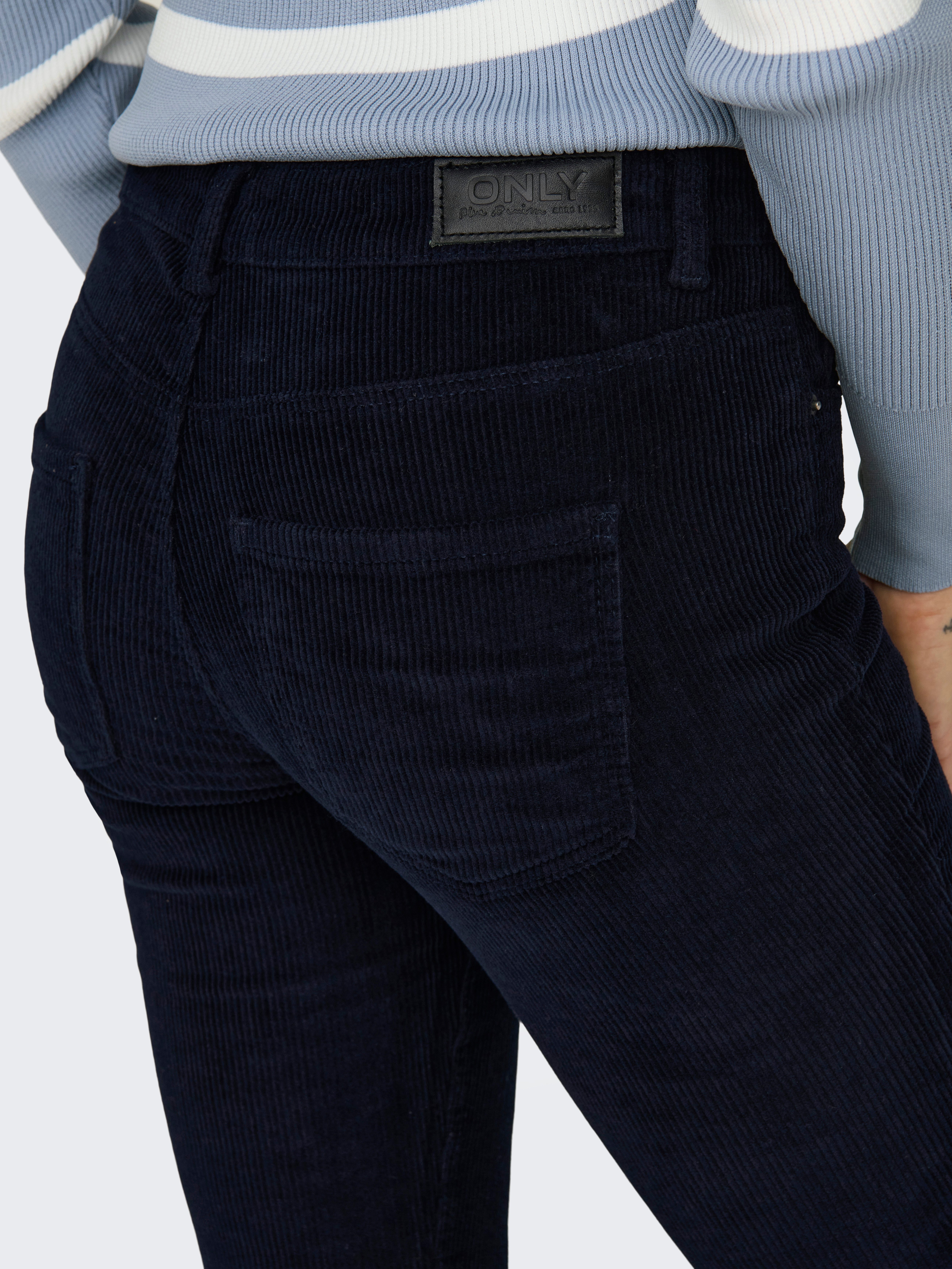 ONLY Cordhose ONLMARY – Flared Cordhose mit Stretchkomfort Baumwollmischung, bootcut fit