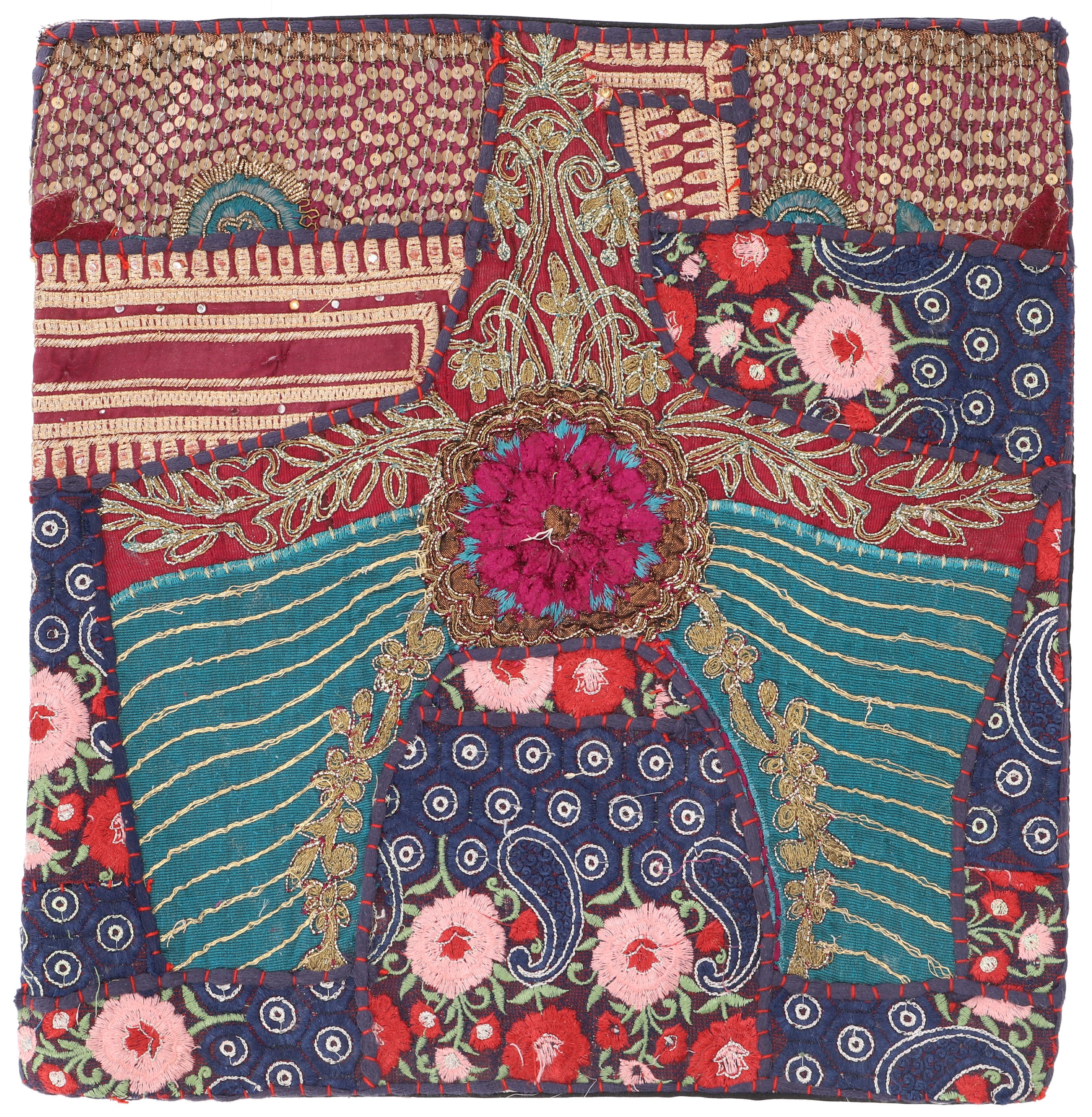 Guru-Shop Подушкиbezüge Patchwork Подушкиhülle, Декоративные подушки Bezug aus..