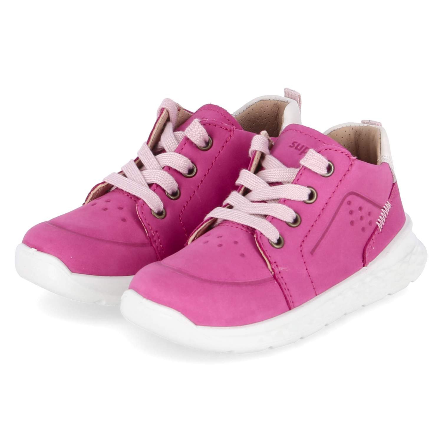 Superfit 1-000366-5520 Unisex Rauleder pink Lauflernschuh
