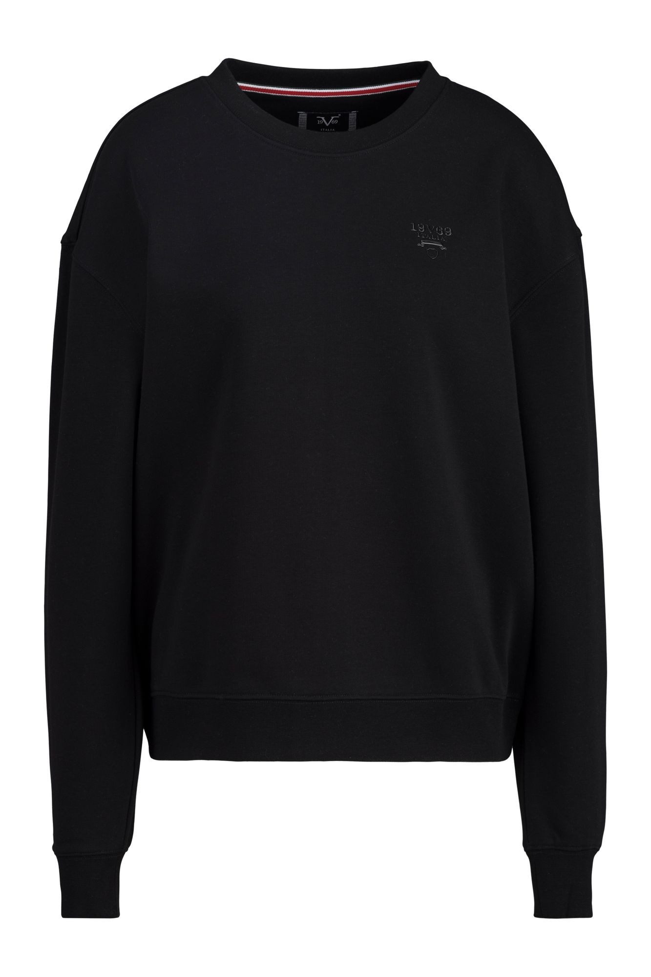 19V69 ITALIA Sweatshirt SINJA mit Logo-Details, günstig online kaufen
