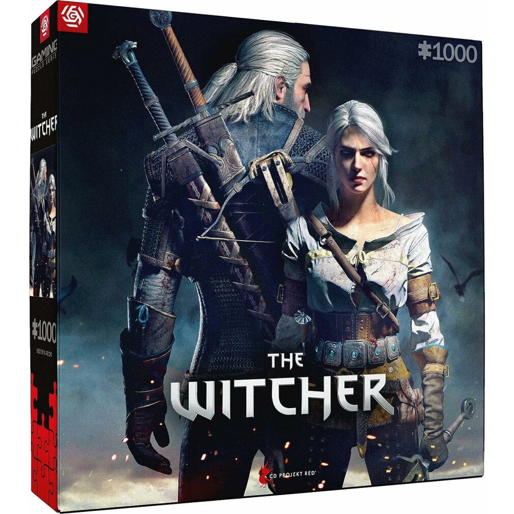 Good Loot Puzzle Puzzle Witcher - Geralt & Ciri 1000 Teile, Puzzleteile