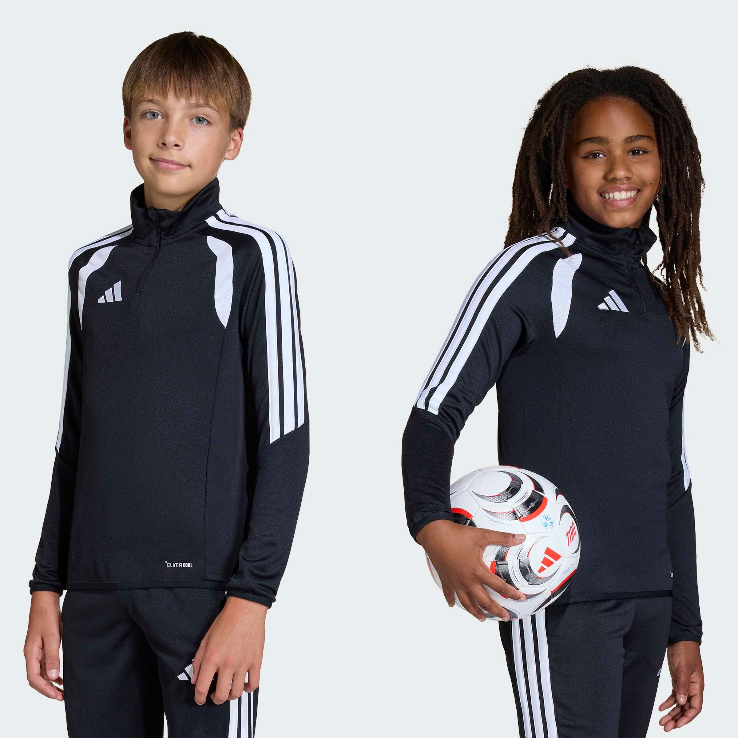 adidas Performance Trainingsshirt TIRO26 LEAGUE KIDS TRAININGSOBERTEIL mit Reißverschluss, atmungsaktiv, schnell trocknend