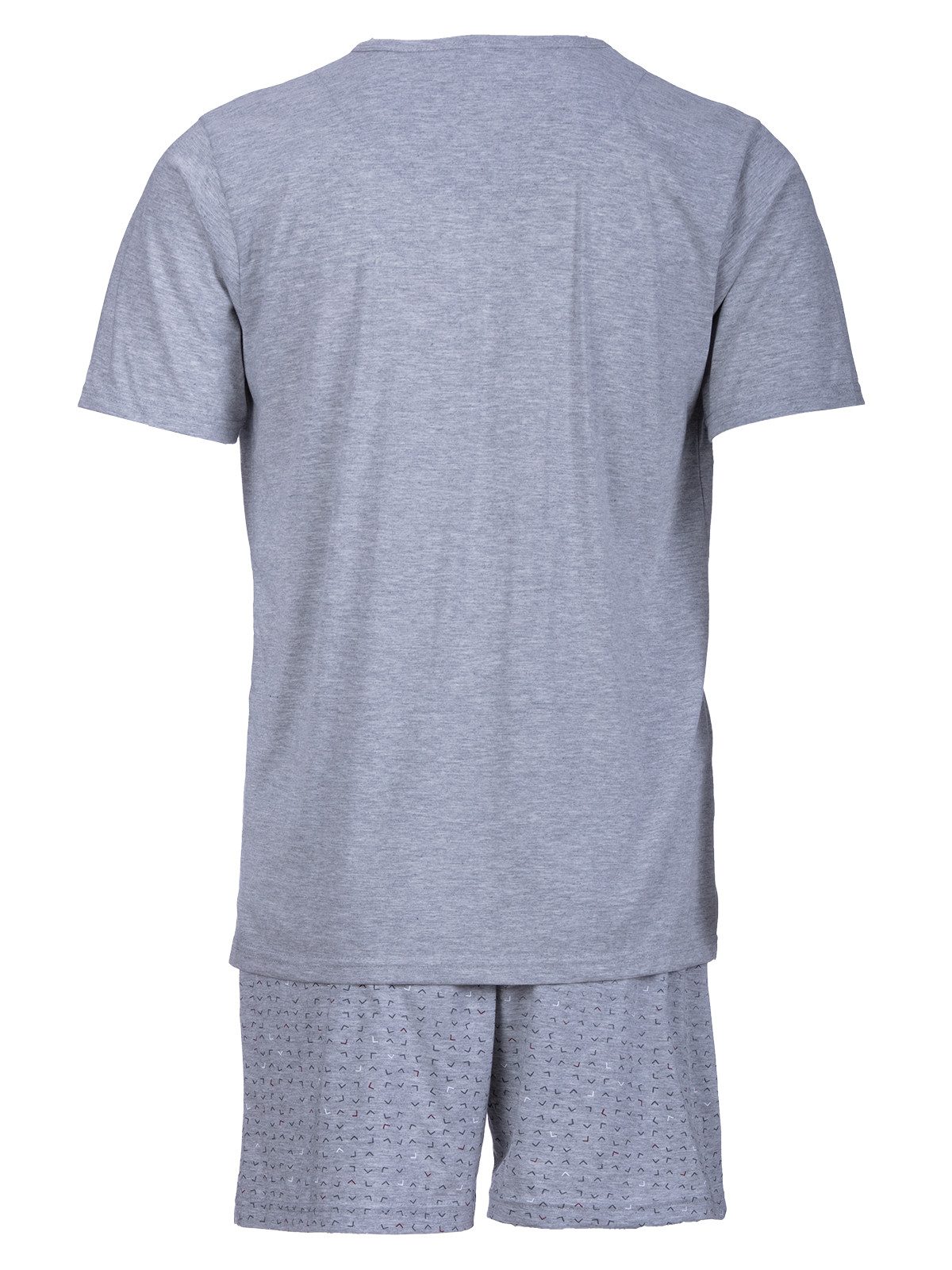 Henry Terre Shorty Paul Graphik Design Pyjama Set Kurz - Shorts – Bild 5 von 5