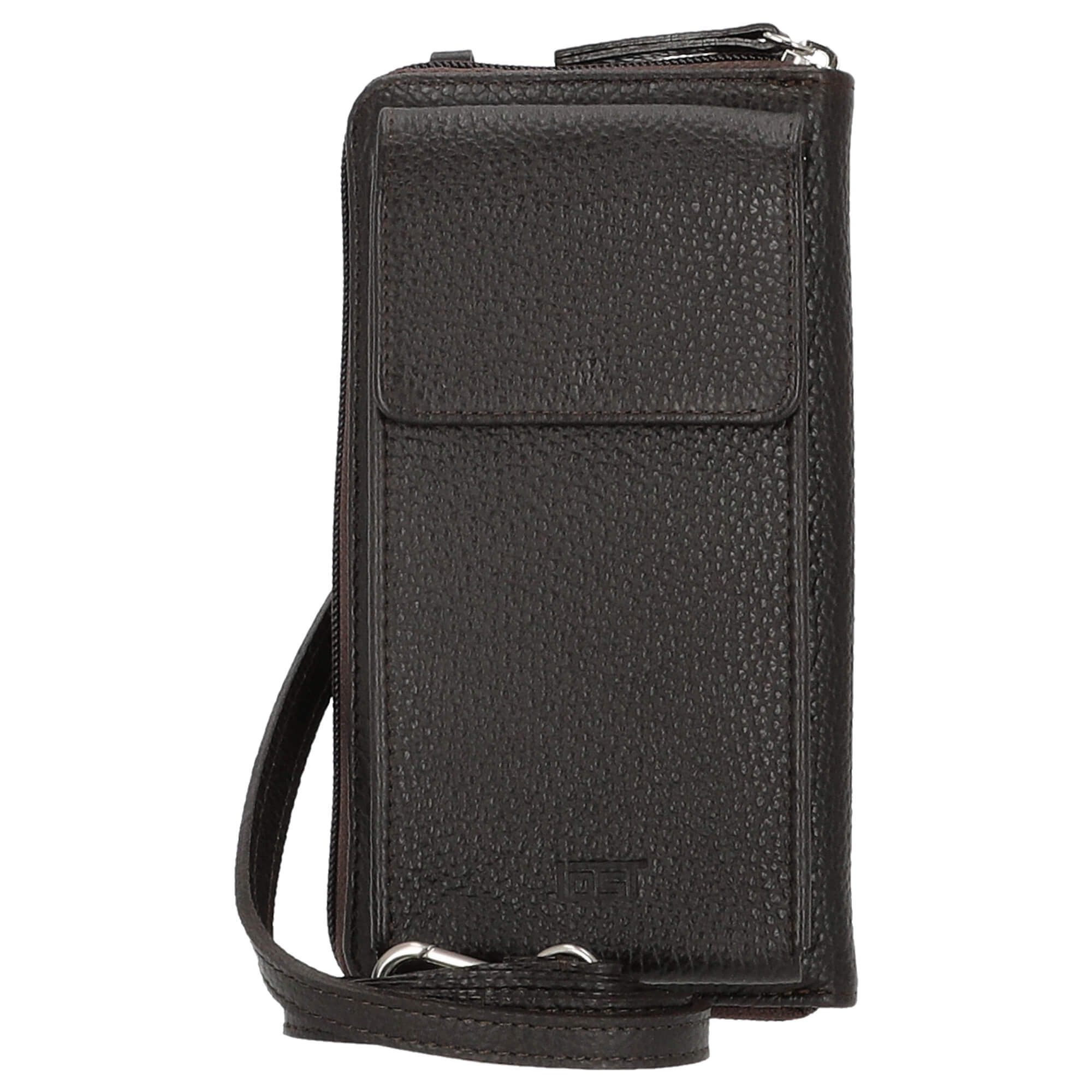 Jost Handytasche Vika Pouch - Handytasche 19 cm (coffee)
