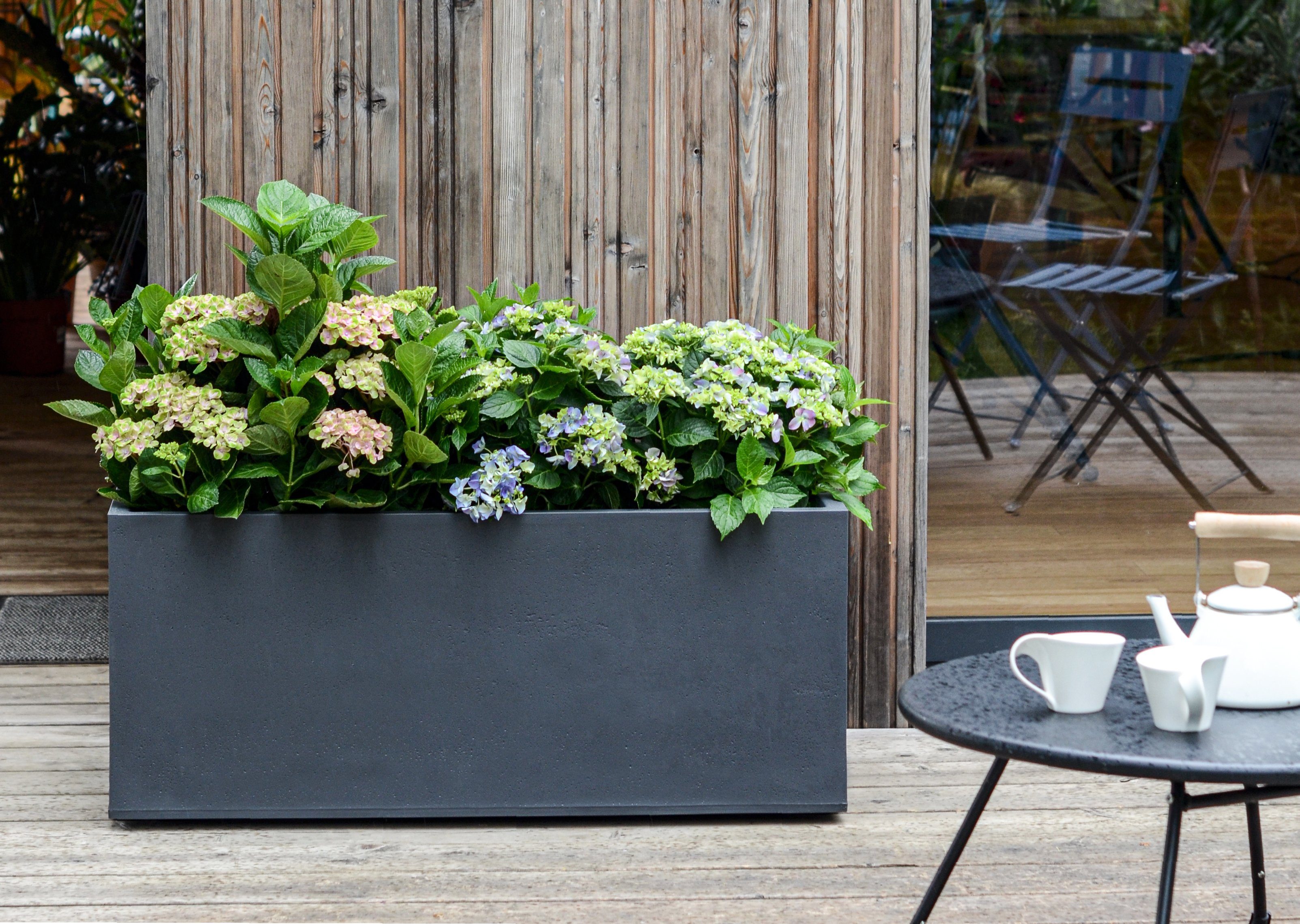 ONDIS24 Pflanzkübel Blumenkübel Blumentopf Vulkan 100cm günstig online kaufen