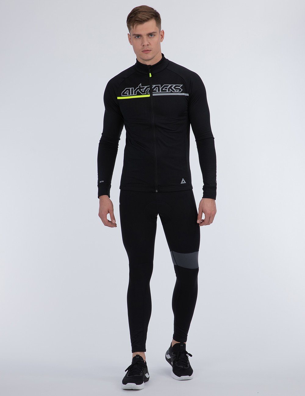 Airtracks Fahrradhose Herren Winter Radtrikot Set Pro Team (Fahrradtrikot S günstig online kaufen