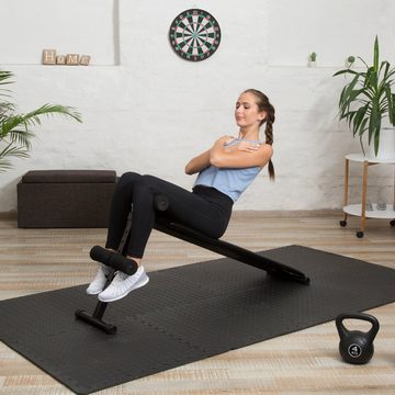 relaxdays Bauchtrainer Sit Up Bank