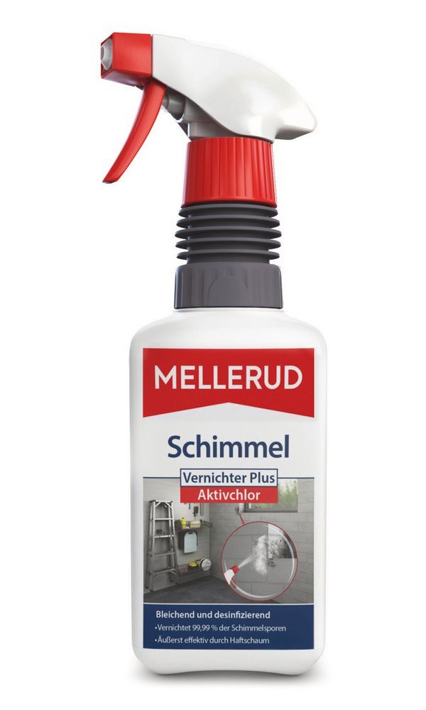 Gartenpflege-Set MELLERUD Schimmelvernichter Plus Aktivchlor, 500ml