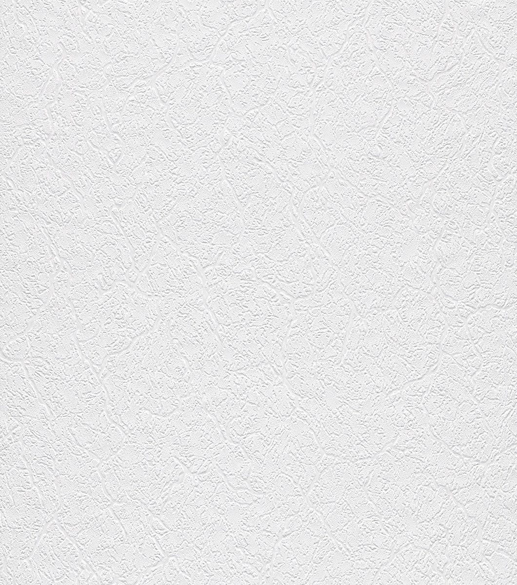 Papiertapete Rasch Papiertapete 823127 Be happy uni weiß. 10,05