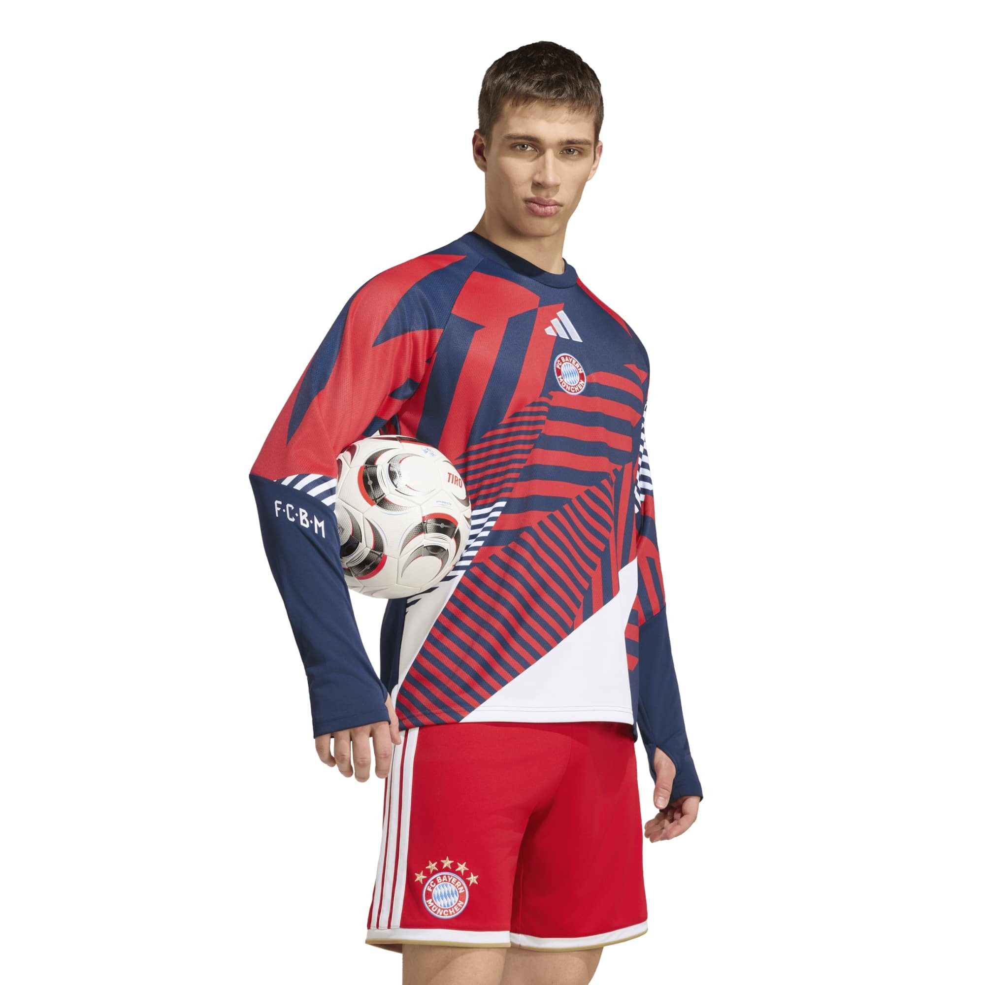 adidas Performance Langarmshirt adidas Herren FC Bayern München Trainingstop Pre Match Warm Top 26/27