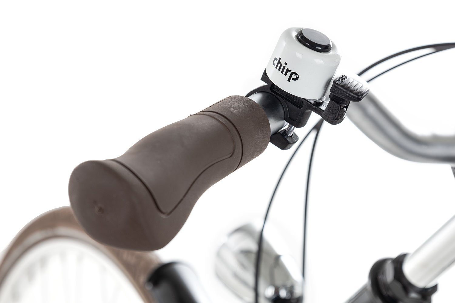 Chirp Fahrradklingel Minibell, weiss