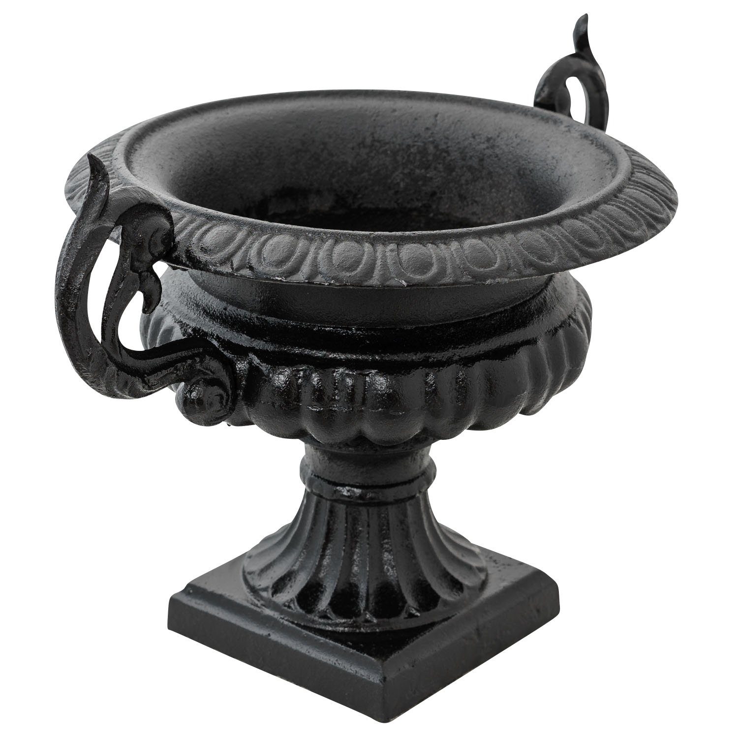 Aubaho Dekoobjekt Nostalgie Amphore Pflanzkübel Blumentopf Blumenkübel Eisen Antik-Stil