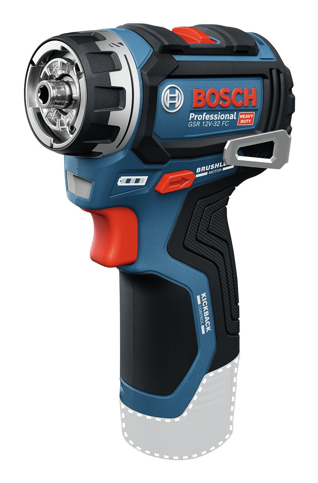 BOSCH Akku-Bohrschrauber GSR 12V-32 FC, 12 V, Ohne Akku - im Karton