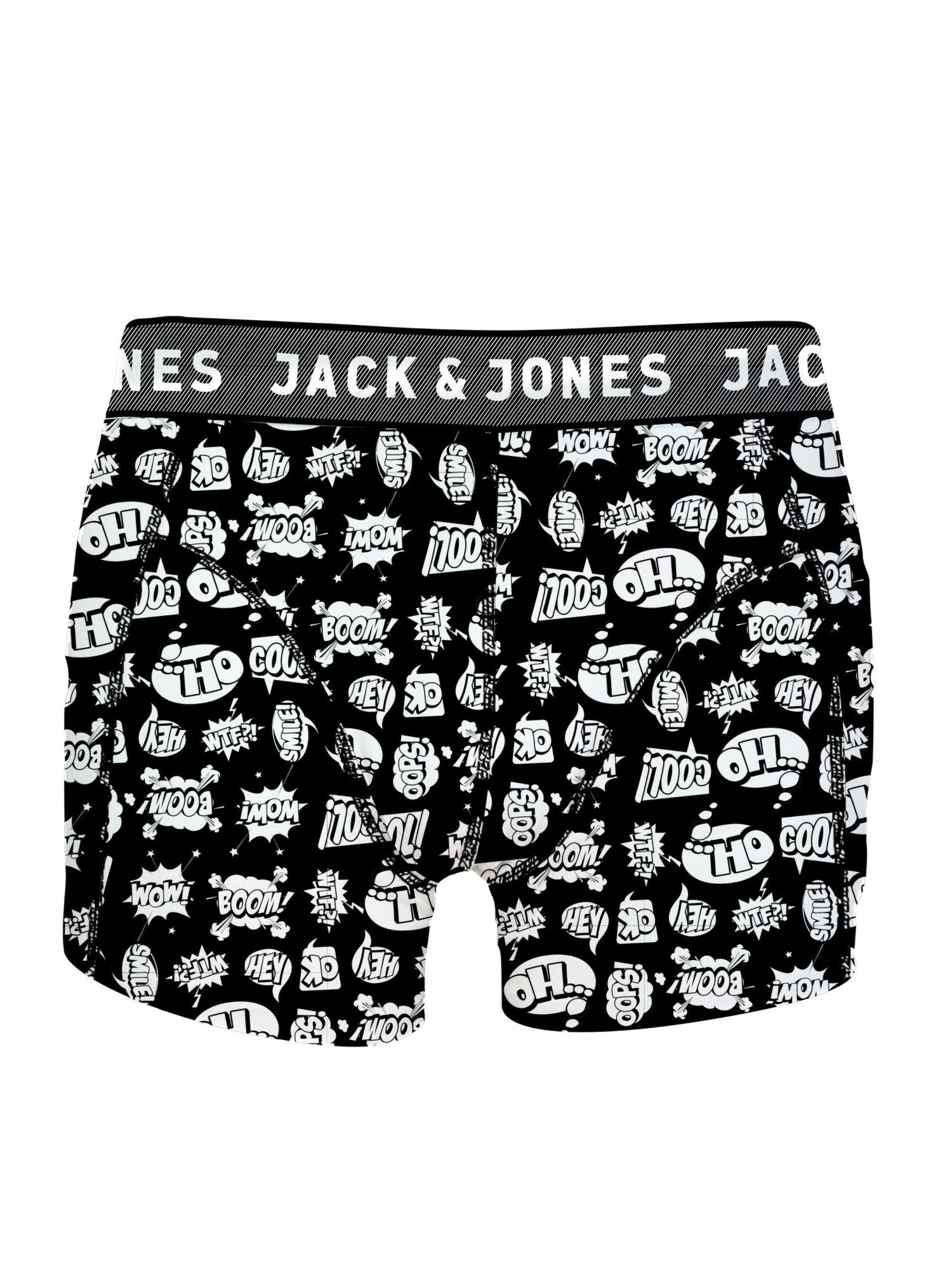Jack & Jones Boxershorts Jacvel (5-St., 5er Pack) gute Passform durch elastische Baumwollqualität
