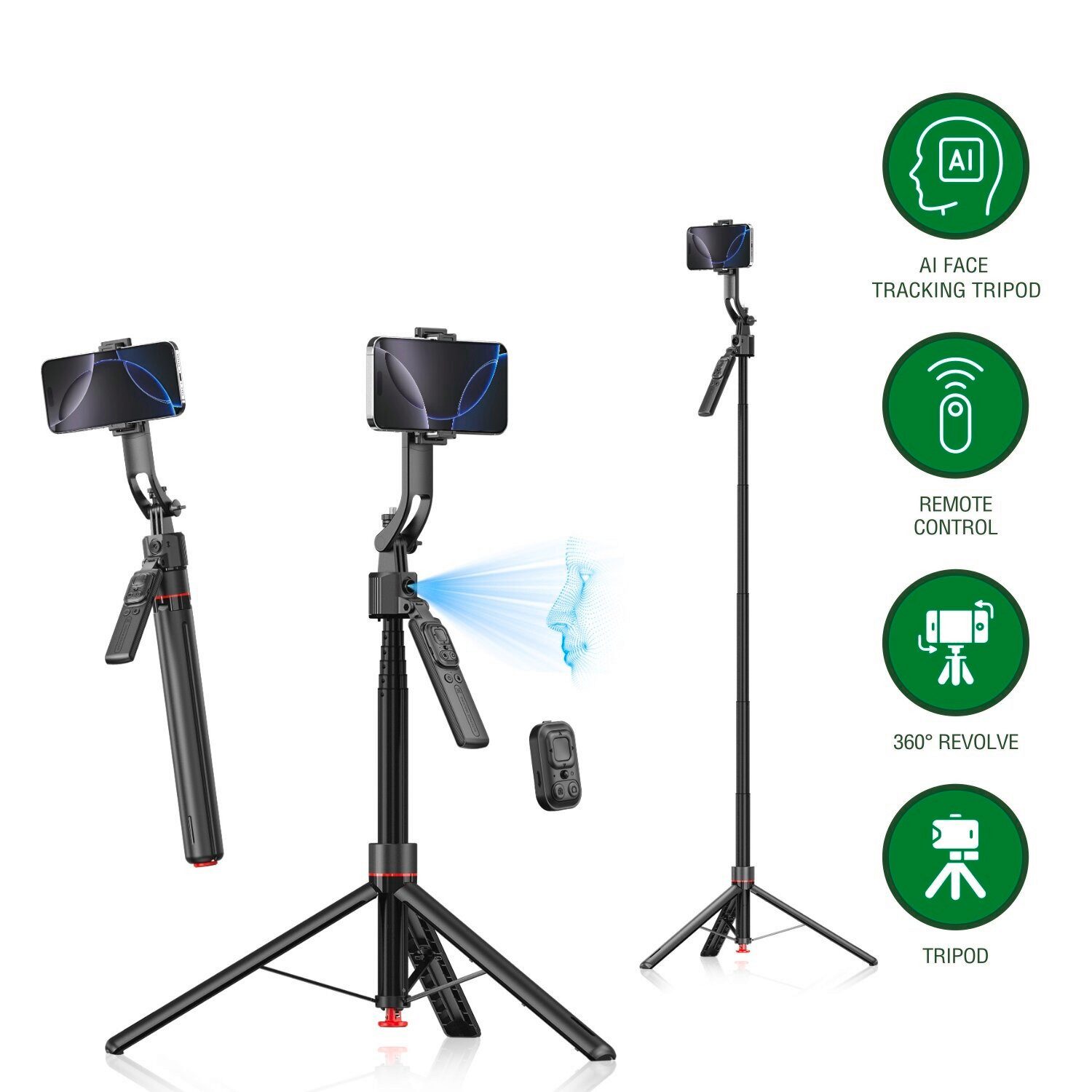 Selfie-Stick 360°-Stativ