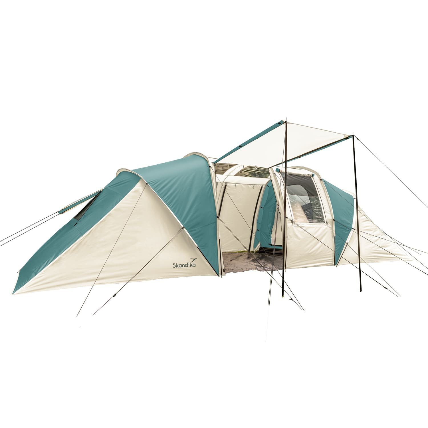 mm Outdoor Camping, 6, Zelt für Familienzelt, 3000 Skandika Kalmar Kuppelzelt Wassersäule,
