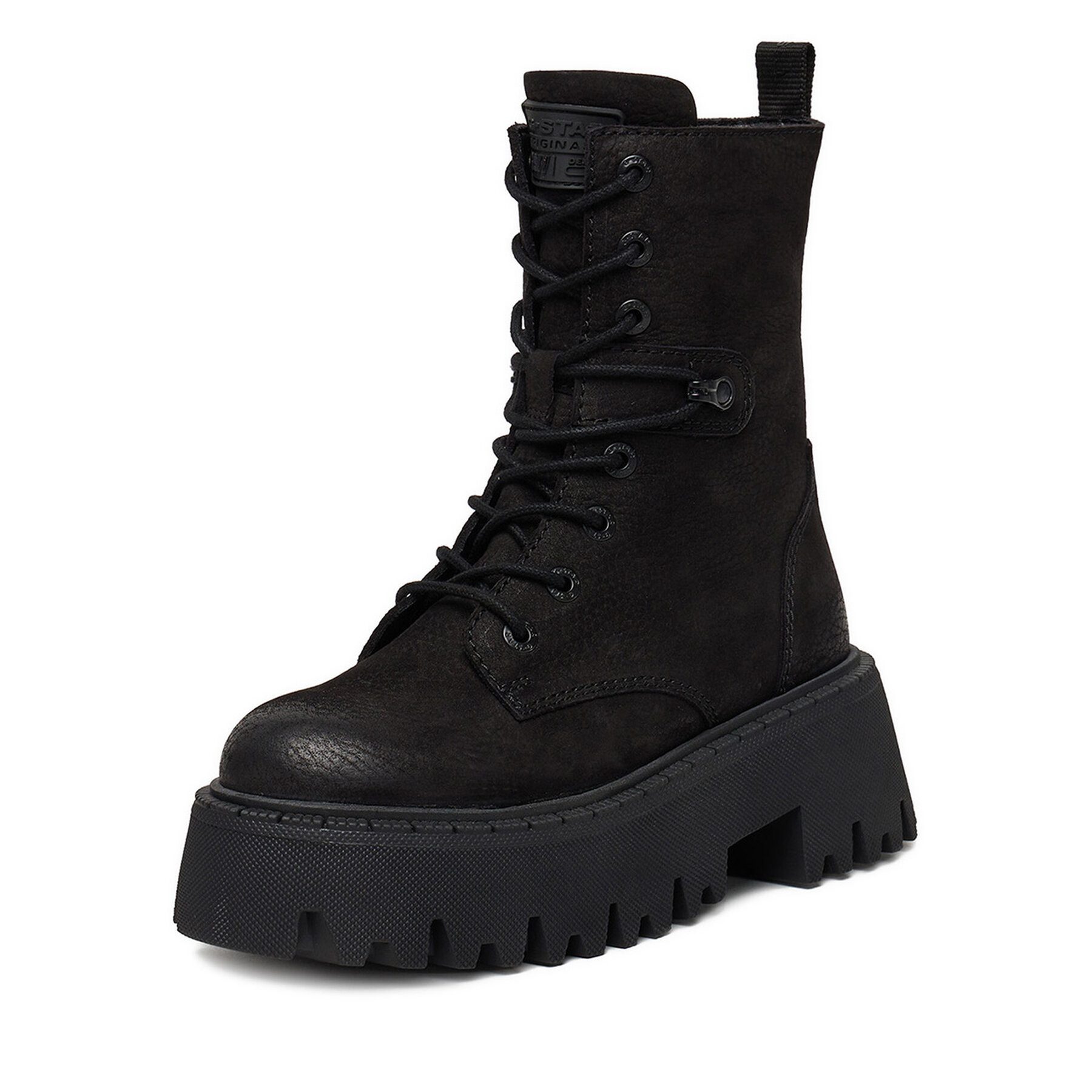 G-STAR G Star Raw Damen Stiefel CEO-WI34-MANYA-03 Schwarz Stiefel