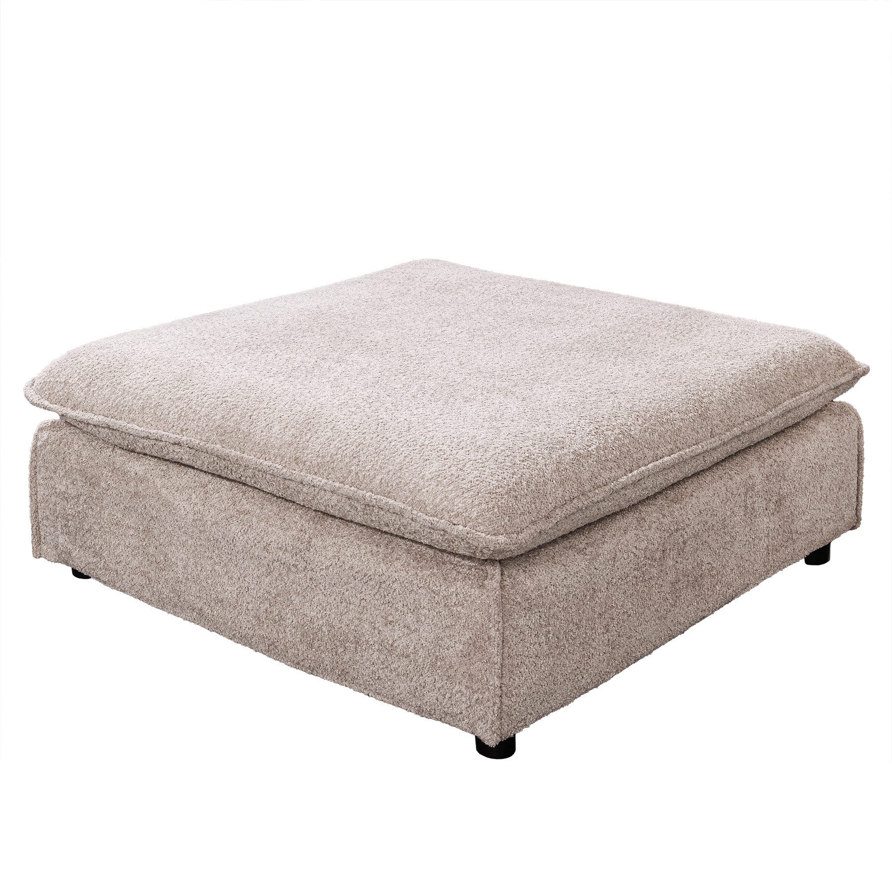 riess-ambiente Fußhocker HEAVEN 100cm beige · Hussensofa inkl. Kissen und a günstig online kaufen