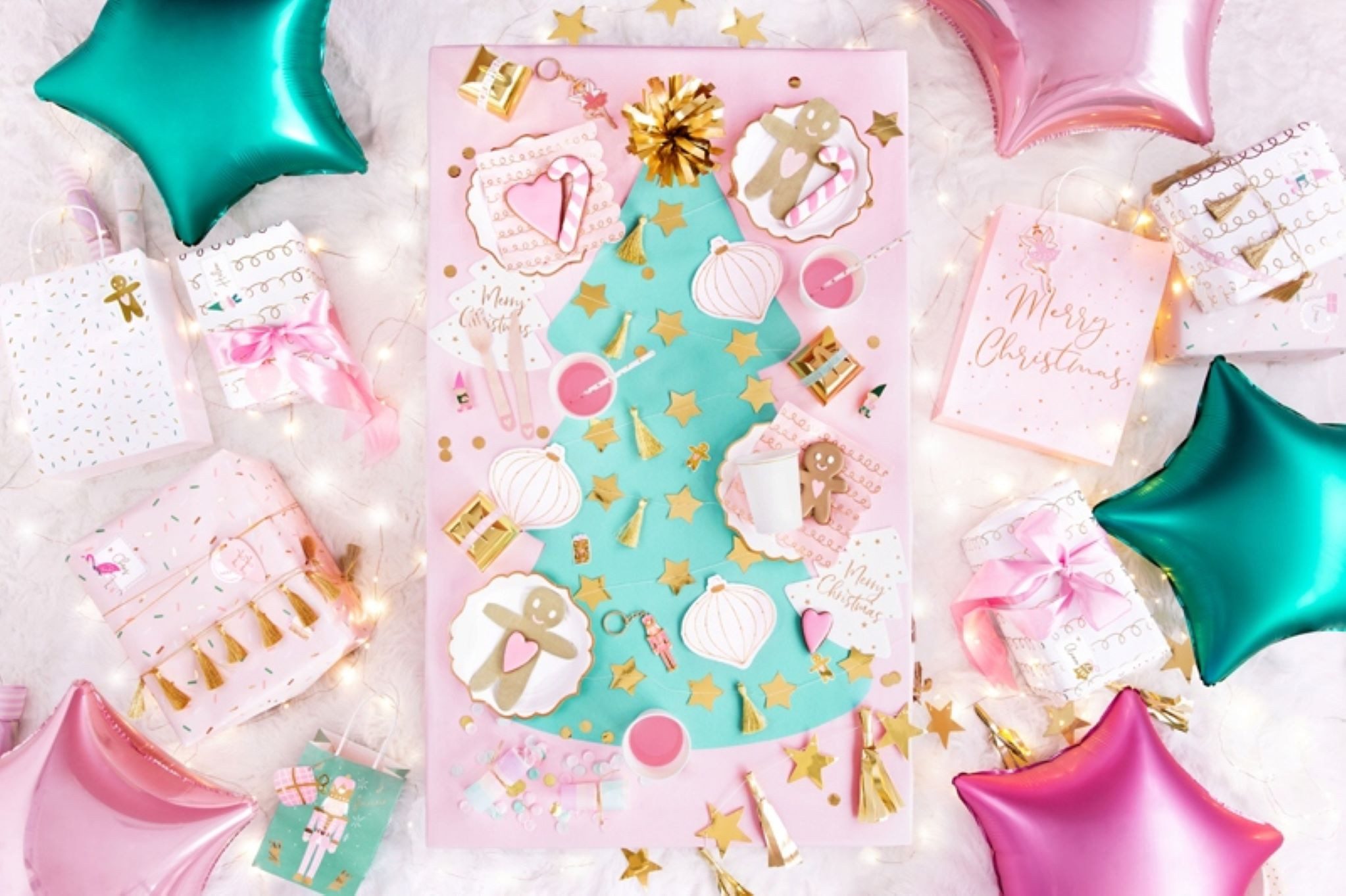 partydeco Sticker Weihnachtsaufkleber-Set "Elf": 27 Sticker, glänzend,für Geschenke