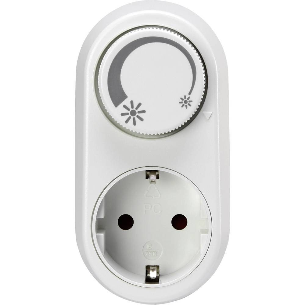 Sygonix Drehdimmer LED-Steckdosen-Dimmadapter