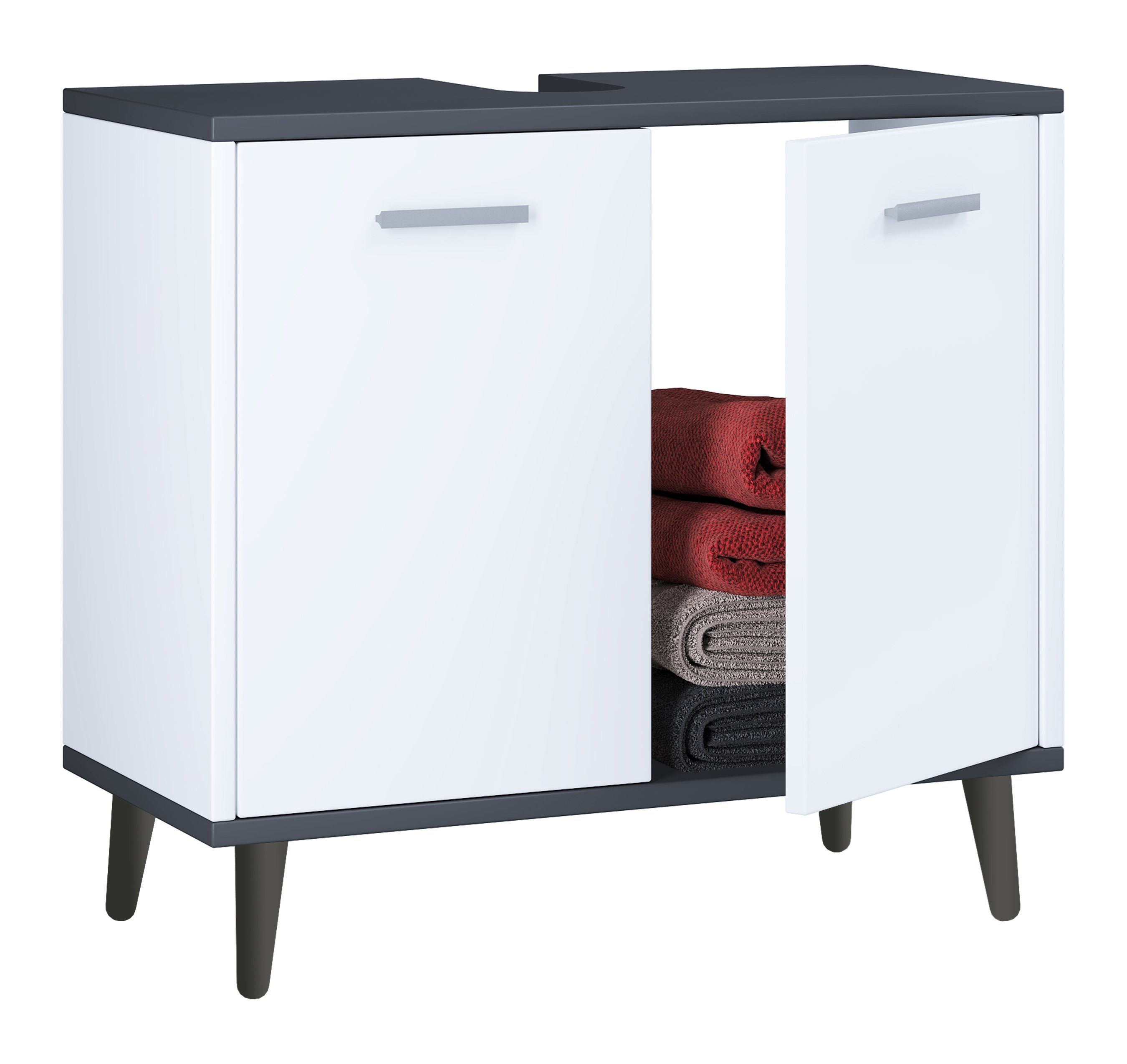 VCM Waschbeckenunterschrank Holz Badmöbel Badunterschrank Waschbecken günstig online kaufen