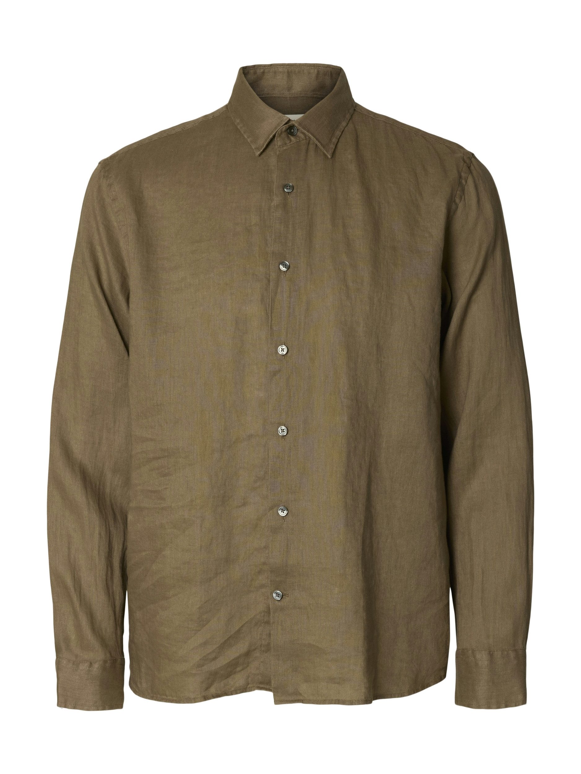 Langarmhemd SLHREGKYLIAN LINEN LS SHIRT
