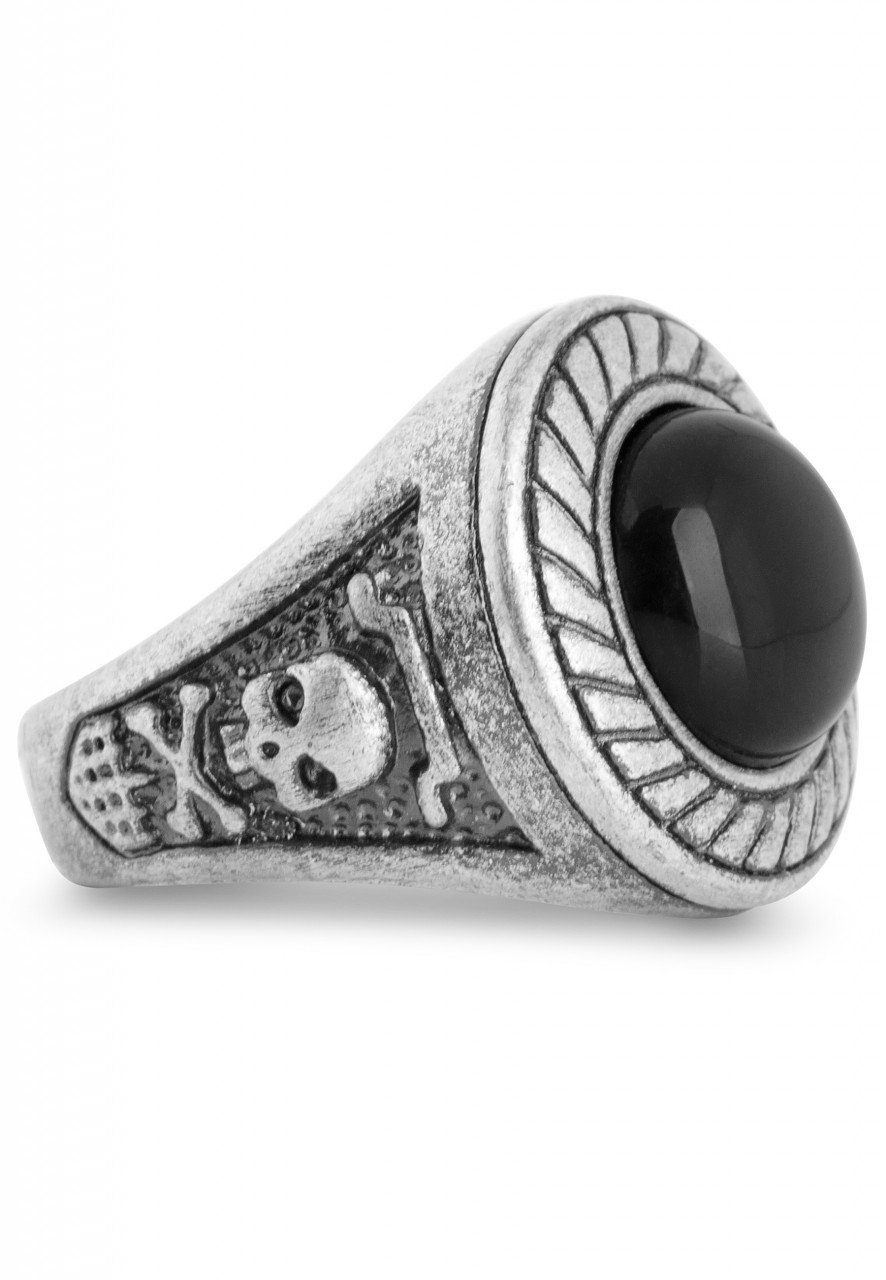 Akitsune Siegelring Mortis Ring Silber EU 57 - UK P - US 8