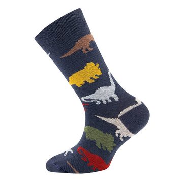 Ewers Socken Socken Ringel/Dino (6-Paar)