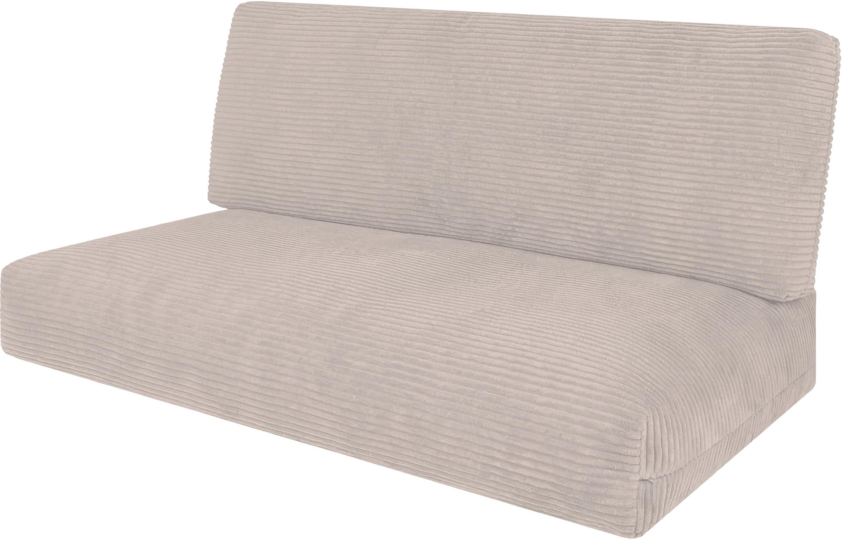 Aspero Kissenbezug Palettenkissenbezüge 2-teilig aus Streifen-Flanell, 2-teilige Bezüge für Palettenkissen