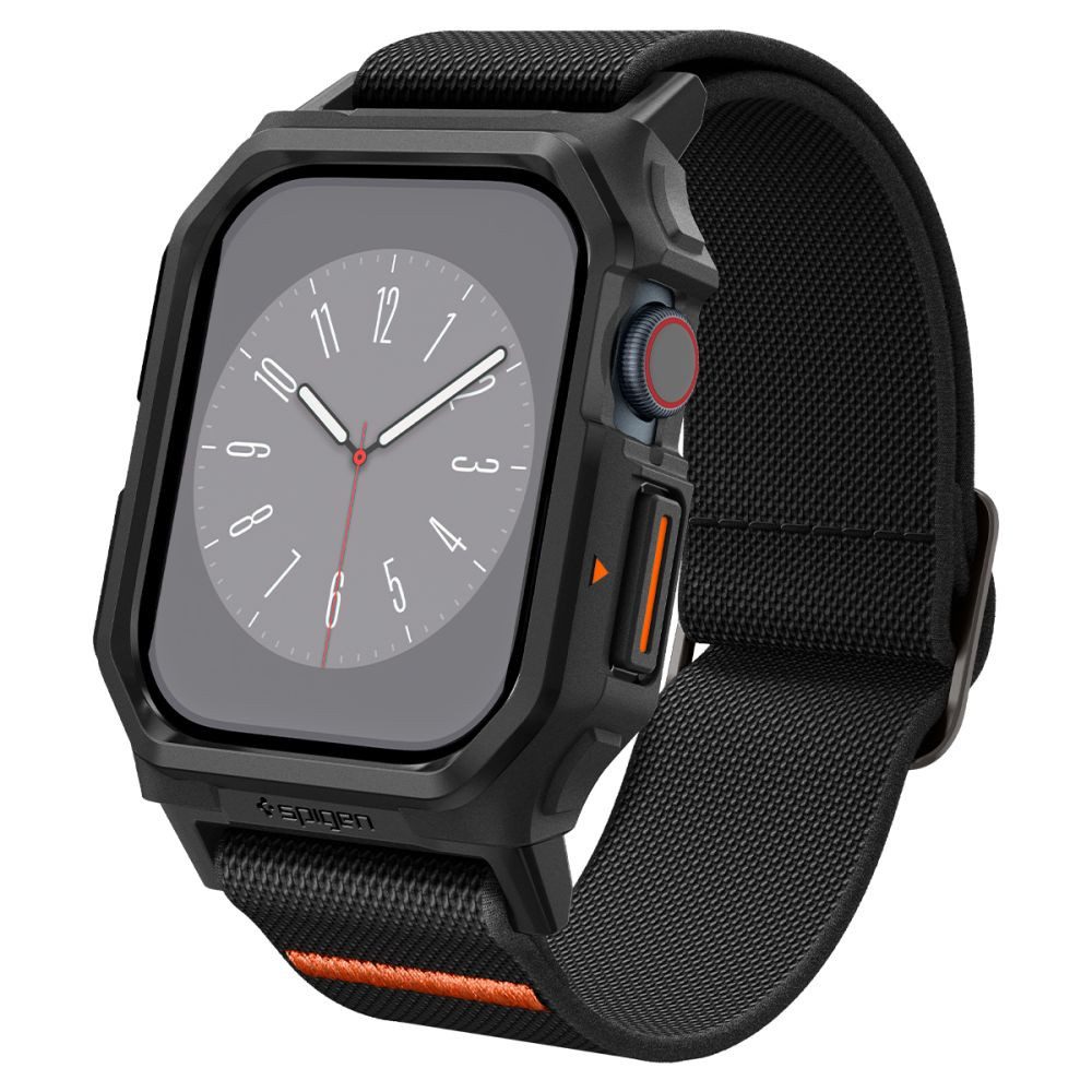 Spigen Armband Sportarmband Wechselarmband Schutzgehäuse (Spar-Set, 1-tlg., 42 mm leicht), Schutzrahmen, verstellbarer Clip, leicht