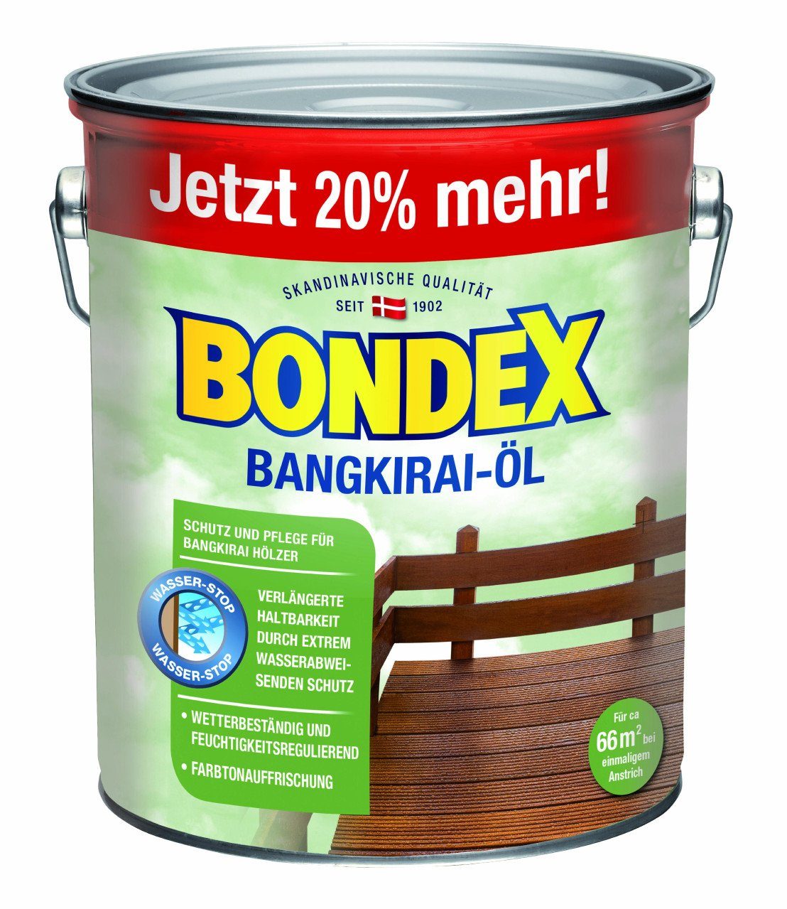 Bondex Hartholzöl Bondex Bangkirai Öl 3 L