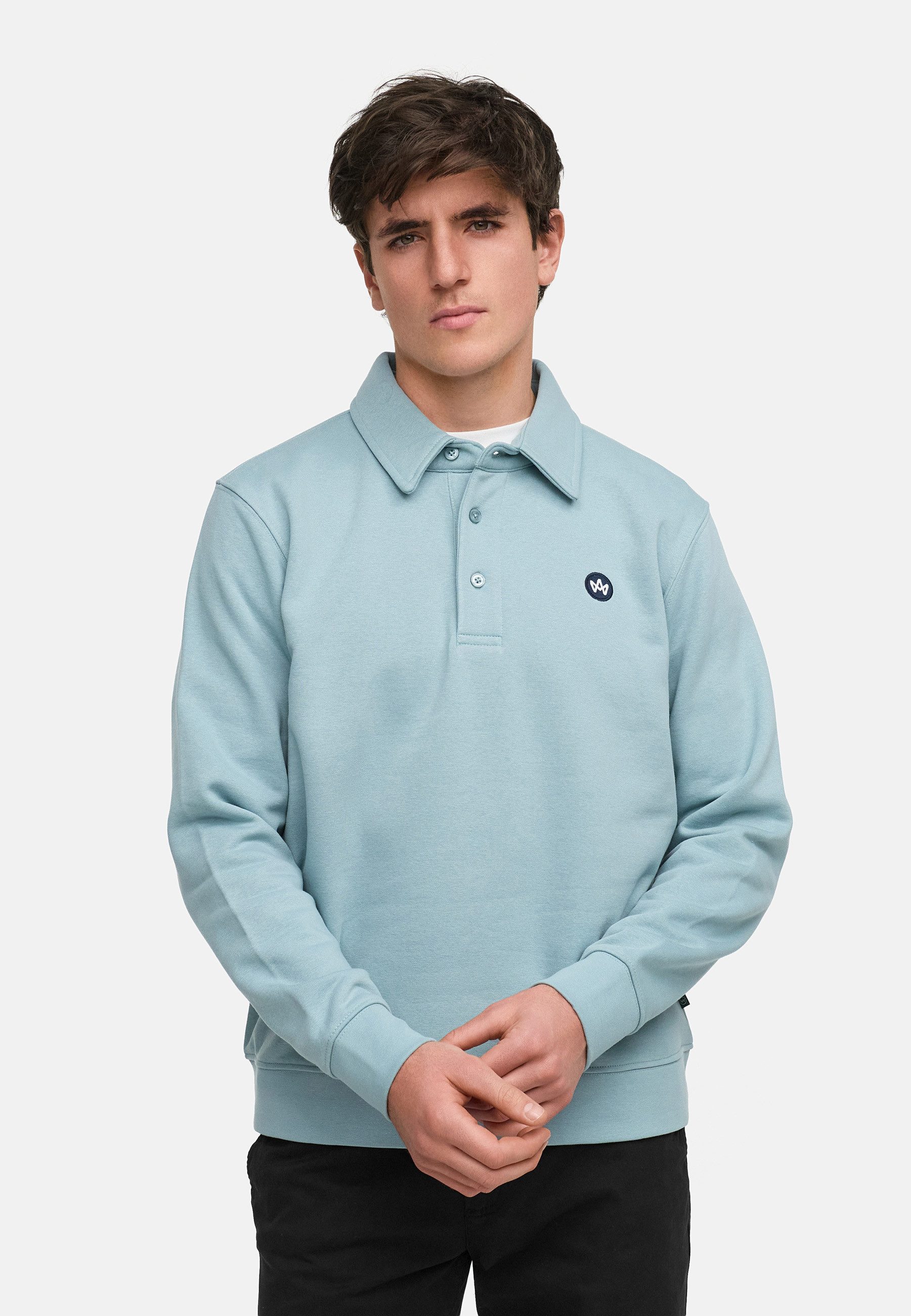 Kronstadt Sweater Herren KSLars Polosweater Sweatshirt Herrenpulli Polo-Swe günstig online kaufen