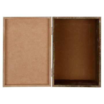 Mr. & Mrs. Panda Dekokiste 22 x 15 cm null null - Eisblau - Geschenk, Geschenkbox, Kiste, Winter (1 St), Stilvolles Design