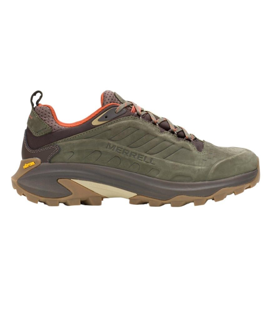 Merrell Moab Speed 2 Leather WP (Nubukleder, wasserdicht) olivegrün Herren Wanderschuh