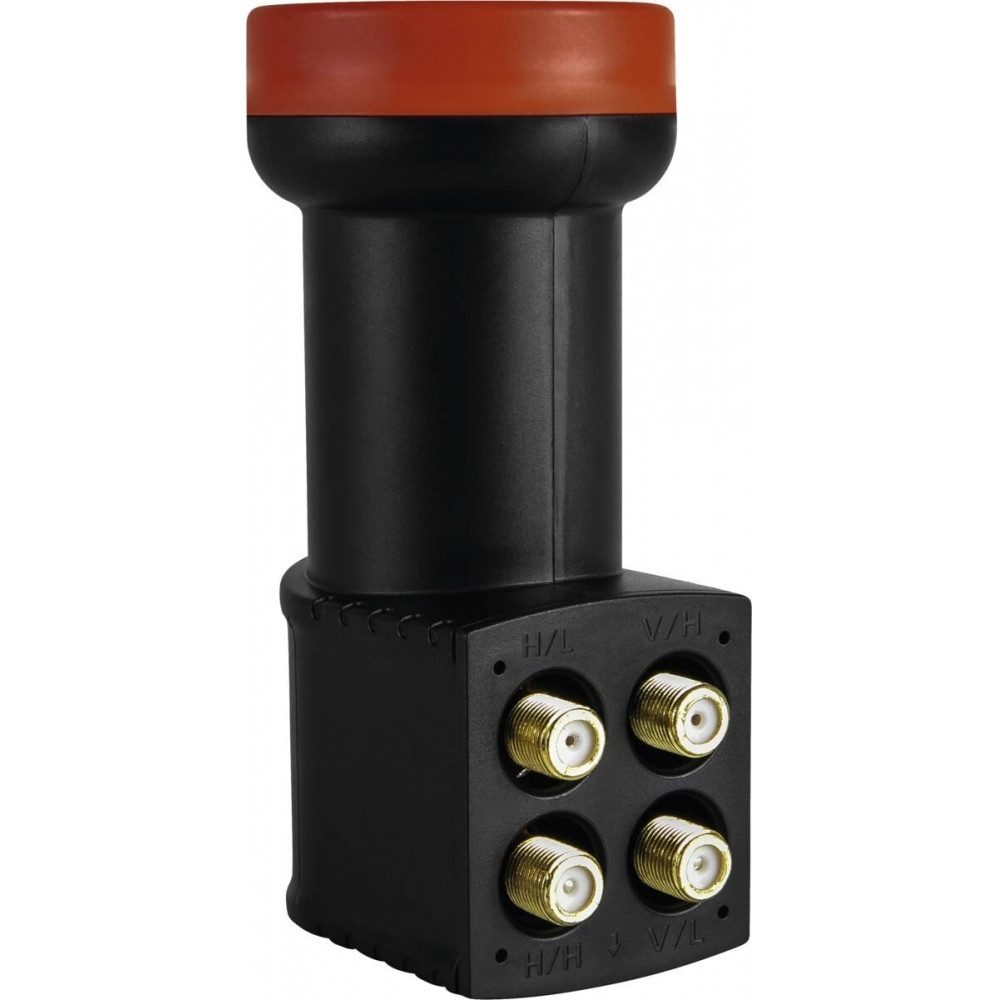 Megasat Megasat Diavolo Quattro Universal LNB. Universal-Quattro-LNB (Hitzebeständig und kältefest, einfache Installation)