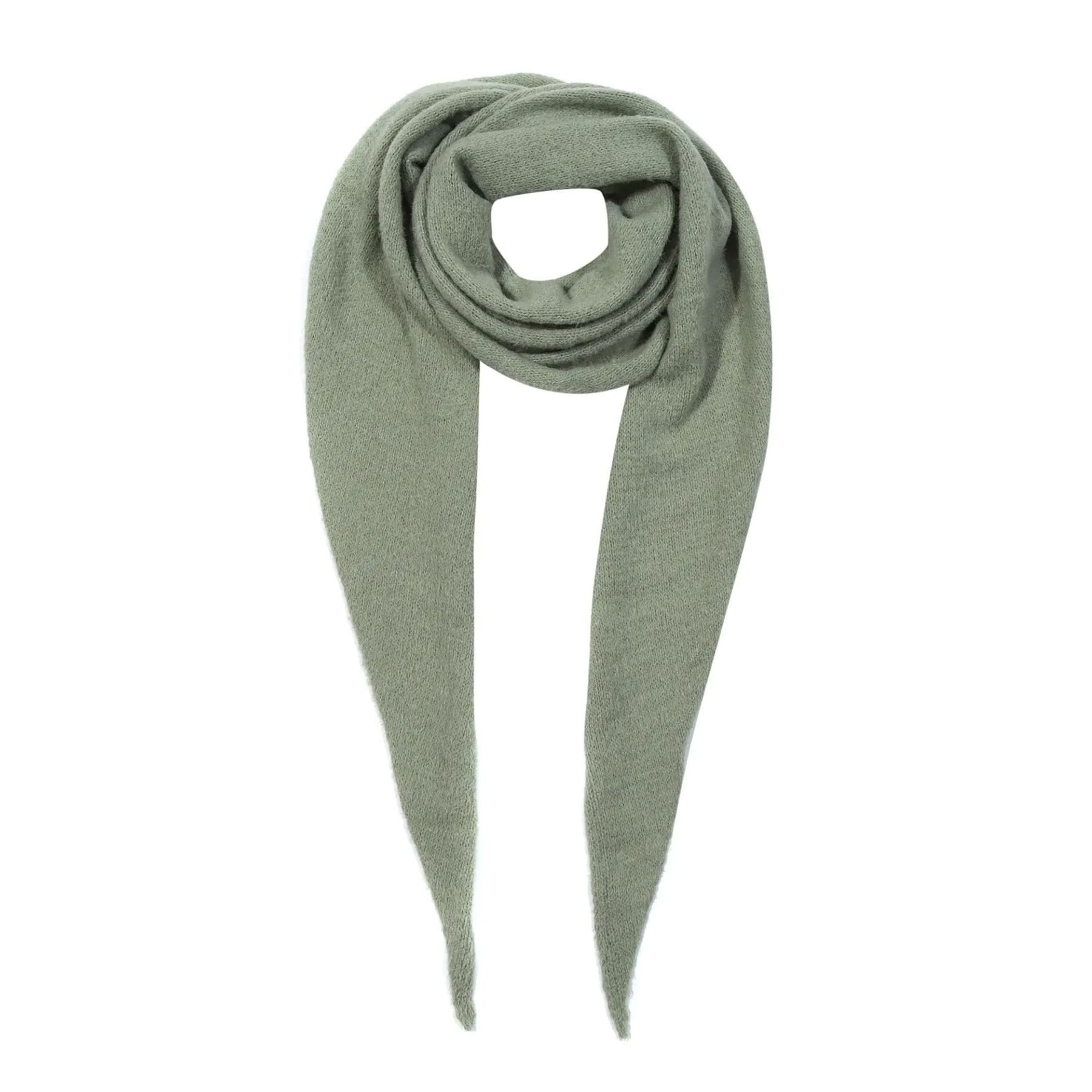 Faera Modeschal Kuscheliges Dreieckstuch modischer Stil Wärmend., (1-St), 9636 in Grün