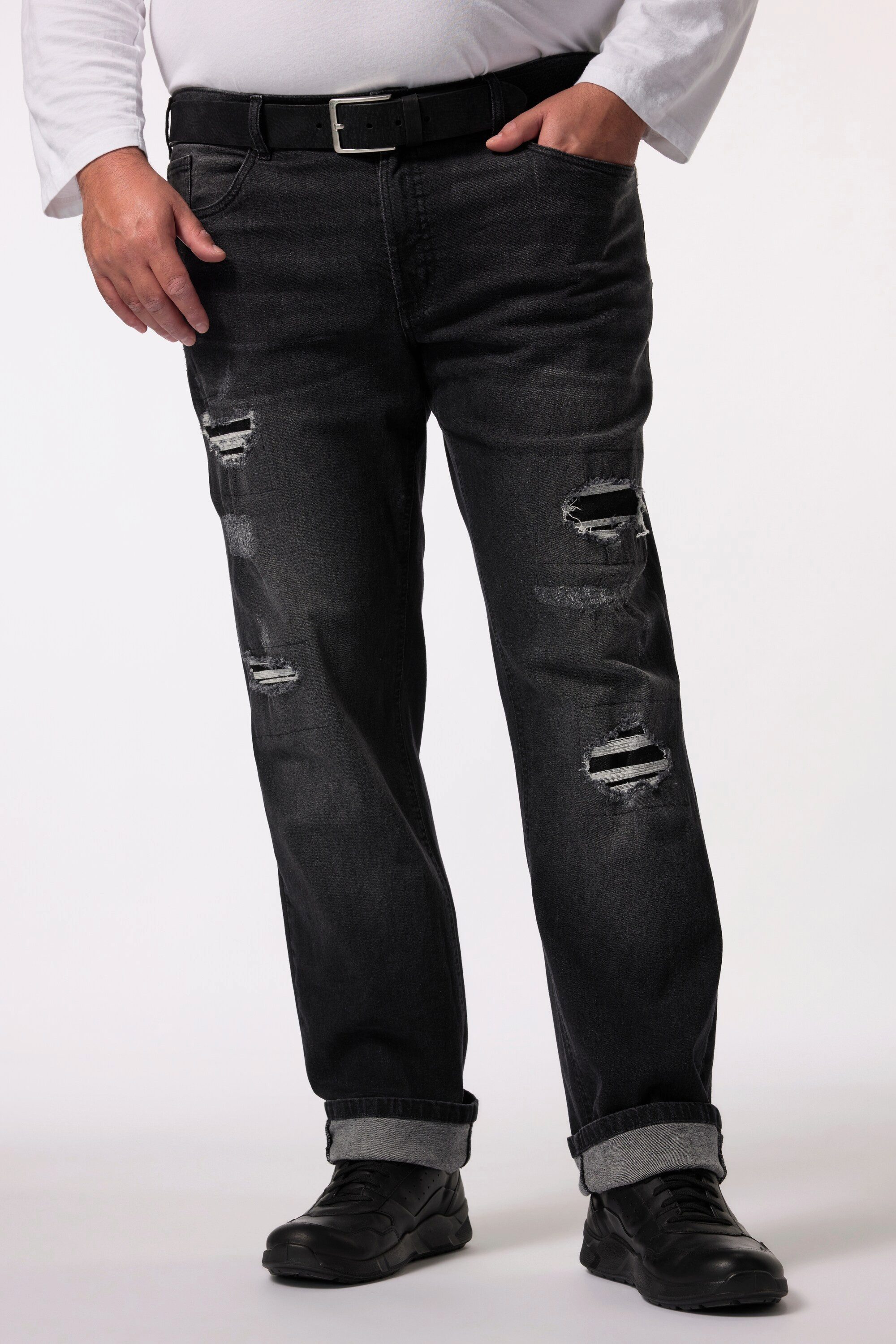 Men Plus 5-Pocket-Jeans Men+ Jeans Bauchfit günstig online kaufen