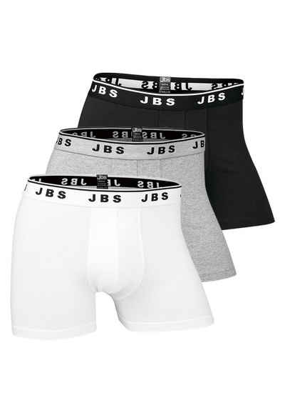 jbs Retro Boxer 3er Pack Organic Cotton (Spar-Set, 3-St) Long Short / Pant - Baumwolle - Ohne Eingriff - Atmungsaktiv