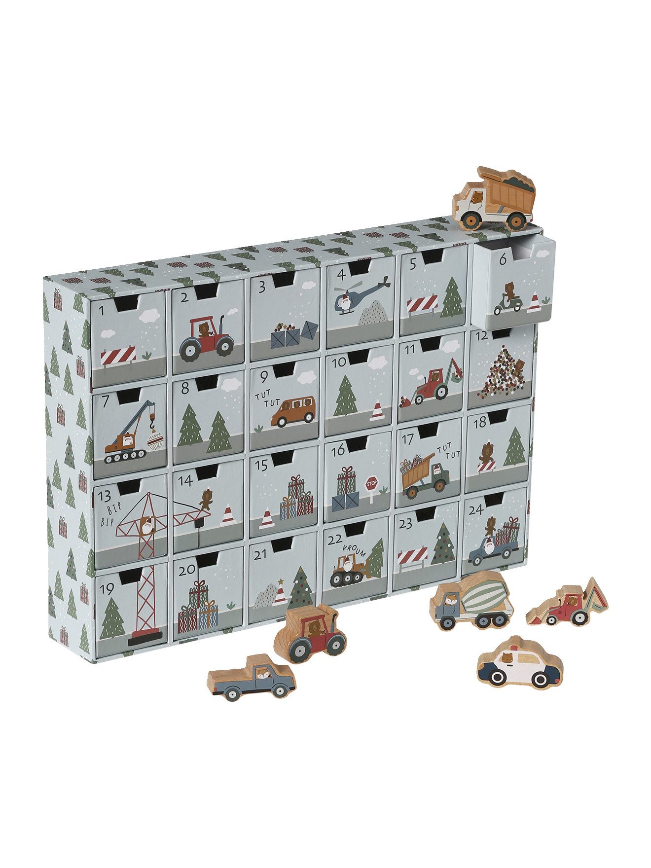 vertbaudet Adventskalender Kinder Adventskalender mit Spielzeug günstig online kaufen