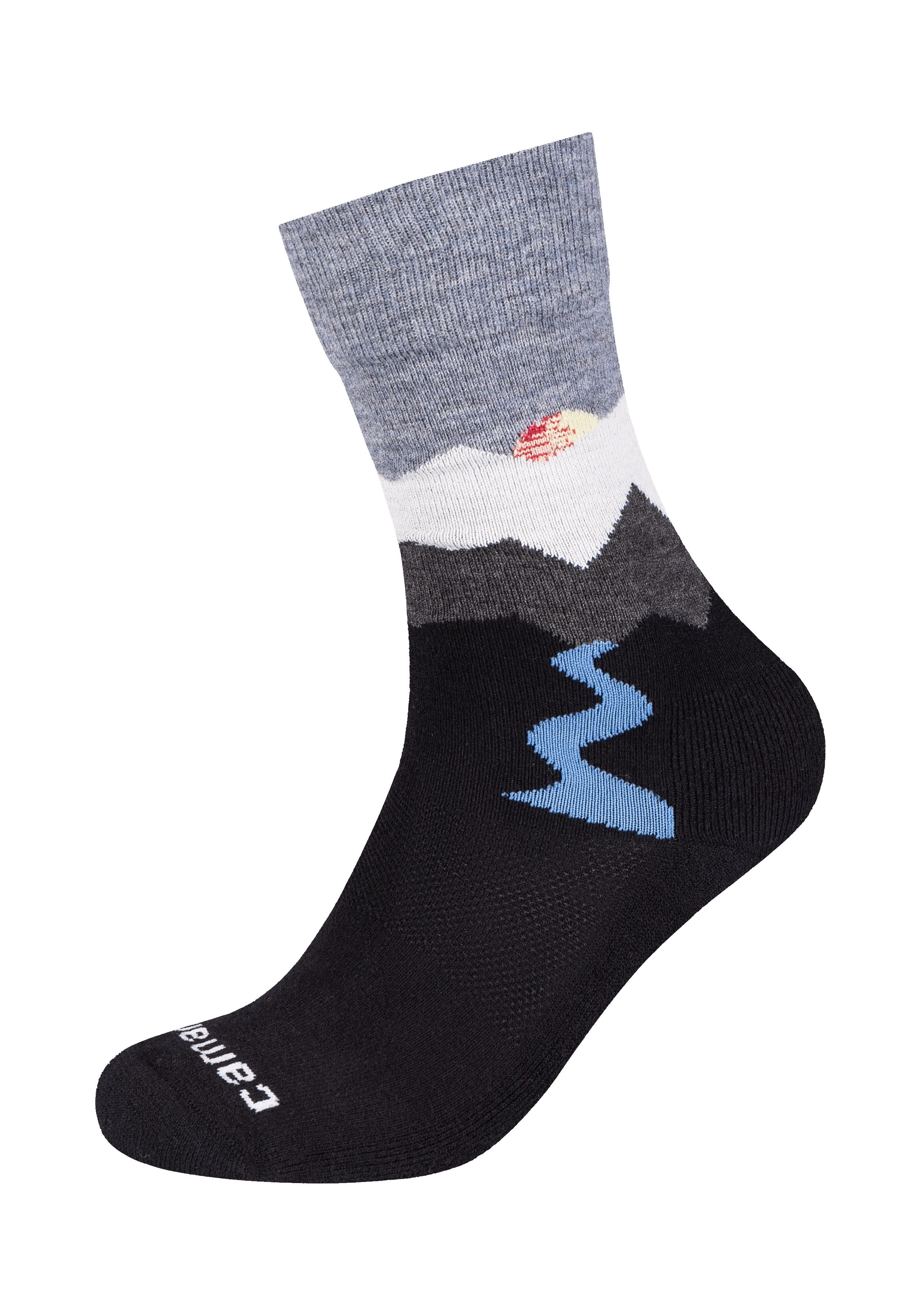 Camano Socken function verstärkt an Ferse und Spitze, Merino-Wollanteil, we günstig online kaufen