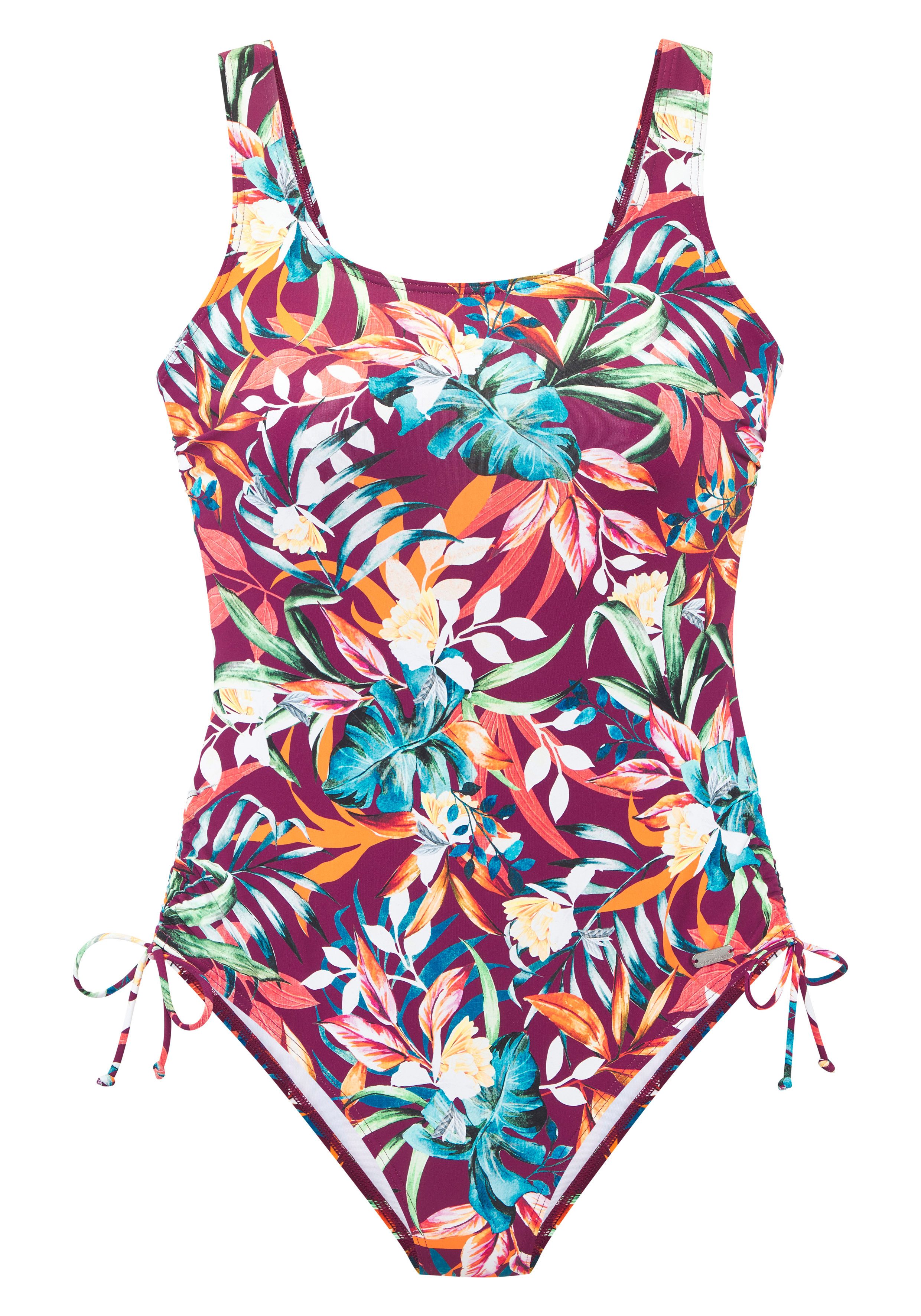 Venice Beach Badeanzug Cadu mit schmeichelnden Raffungen seitlich. € 69,99