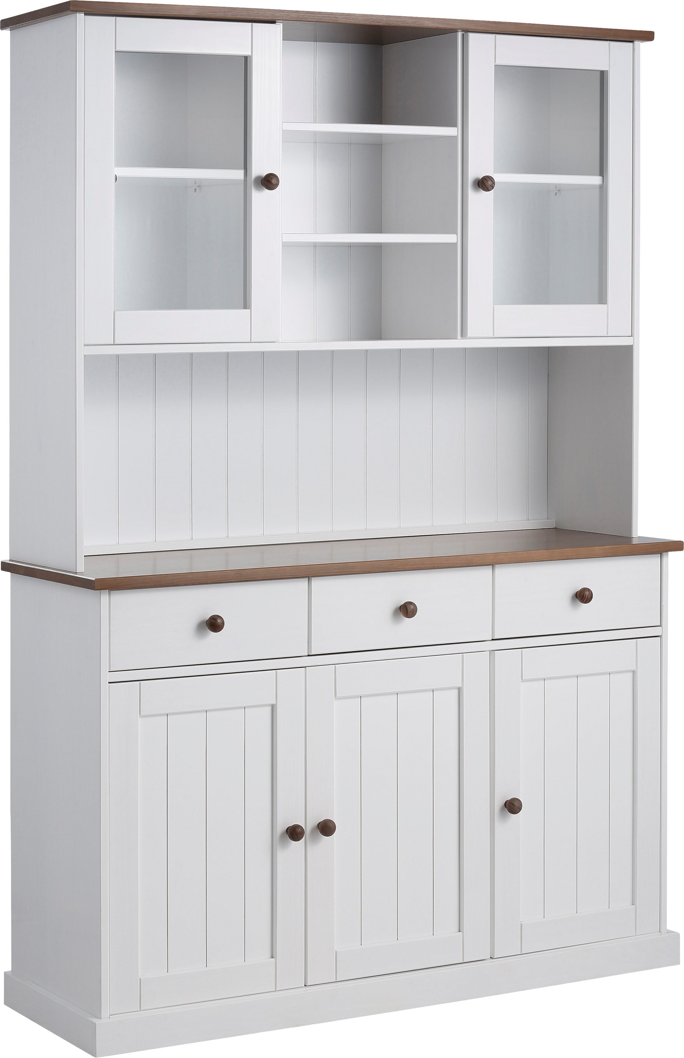 Inter Link Kommode Westerland Kiefer Massivholz, FSC, Sideboard, Anrichte im Landhausstil, BxTxH: 131 x 45 x 86 cm