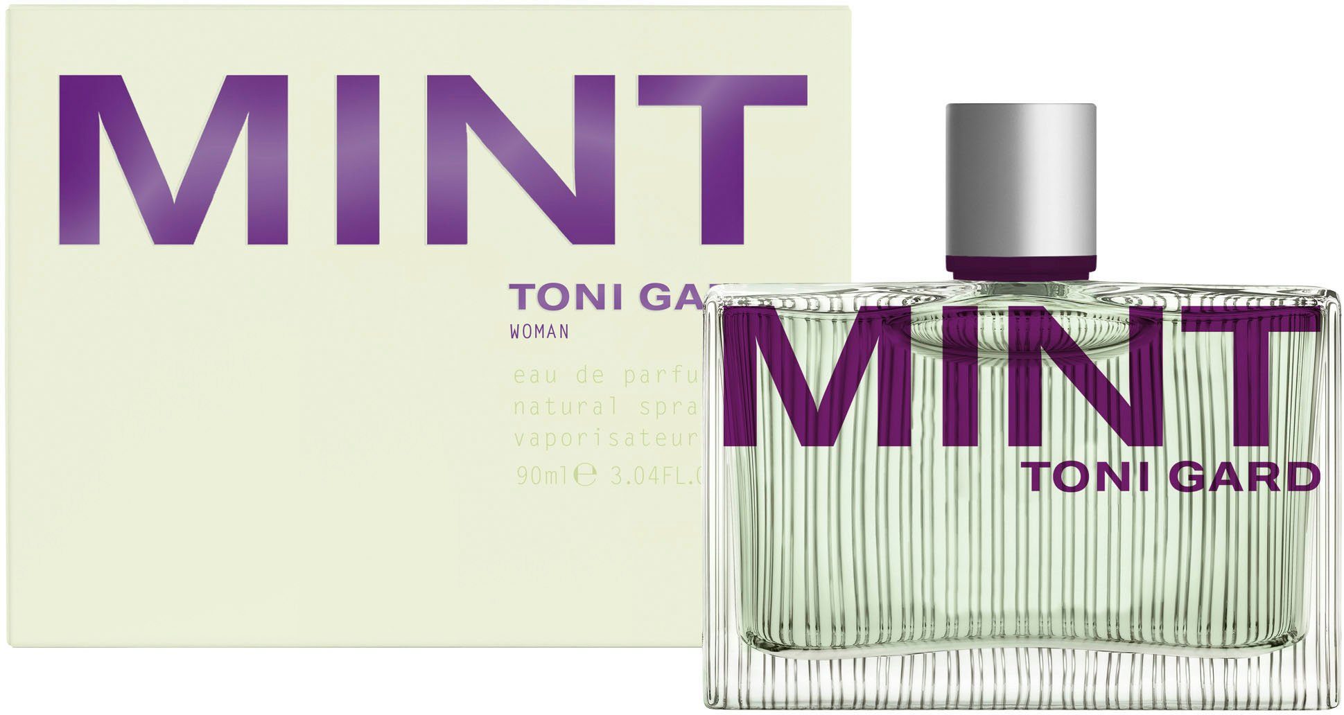 TONI GARD Eau de Toni hellgrün Parfum Mint, Flacon erscheint Gard in